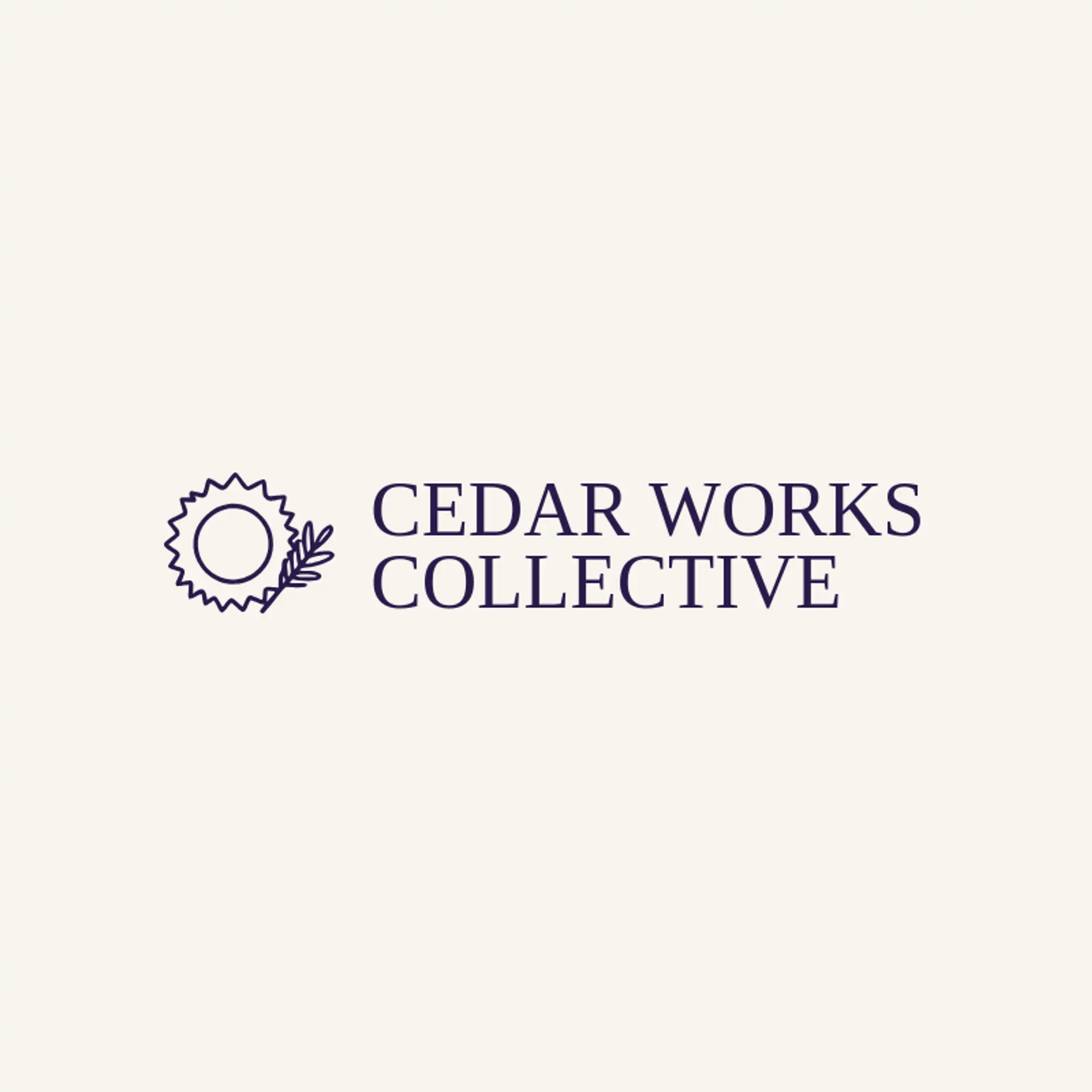 Cedar Works Collective logo for industry