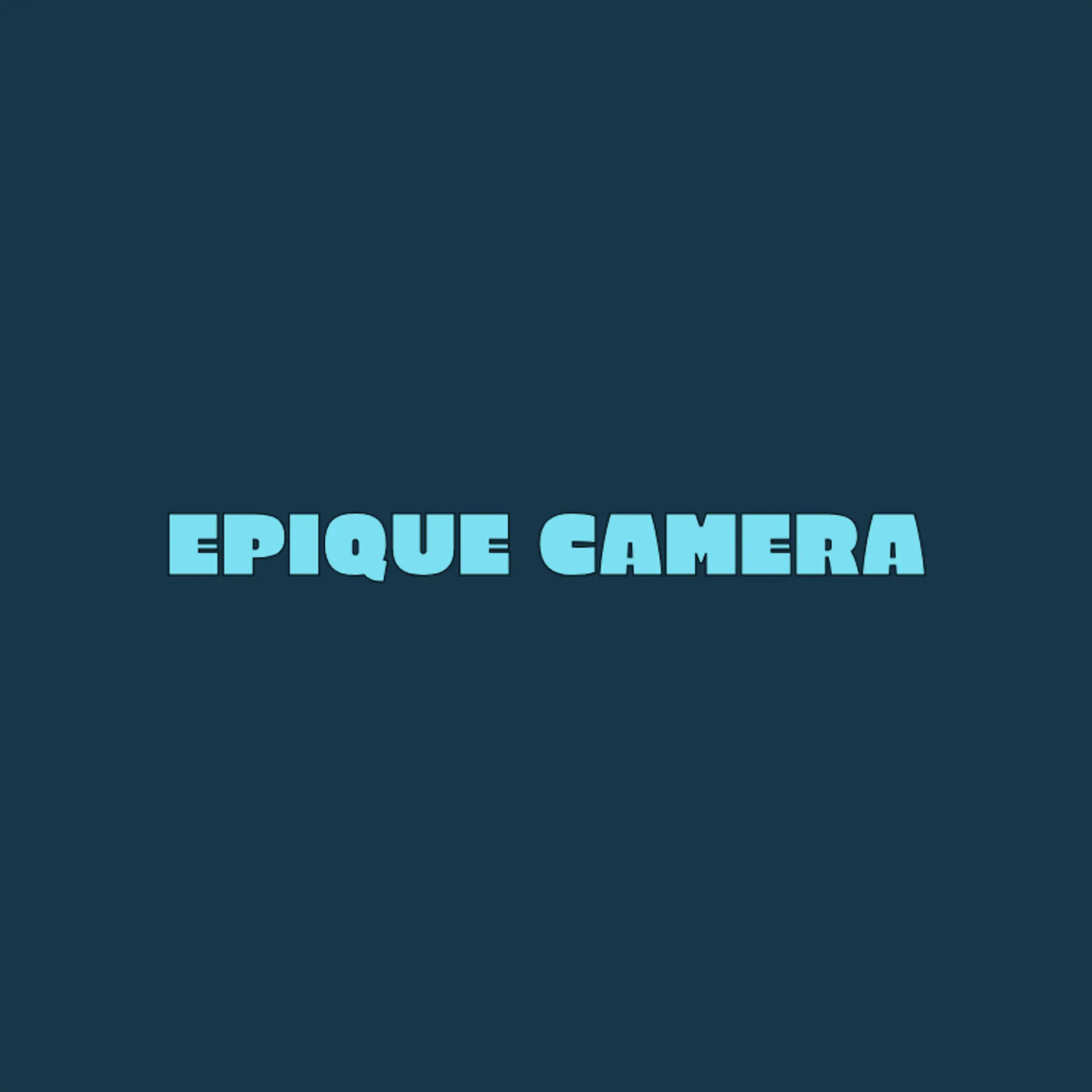 Epique Camera logo for unique photography