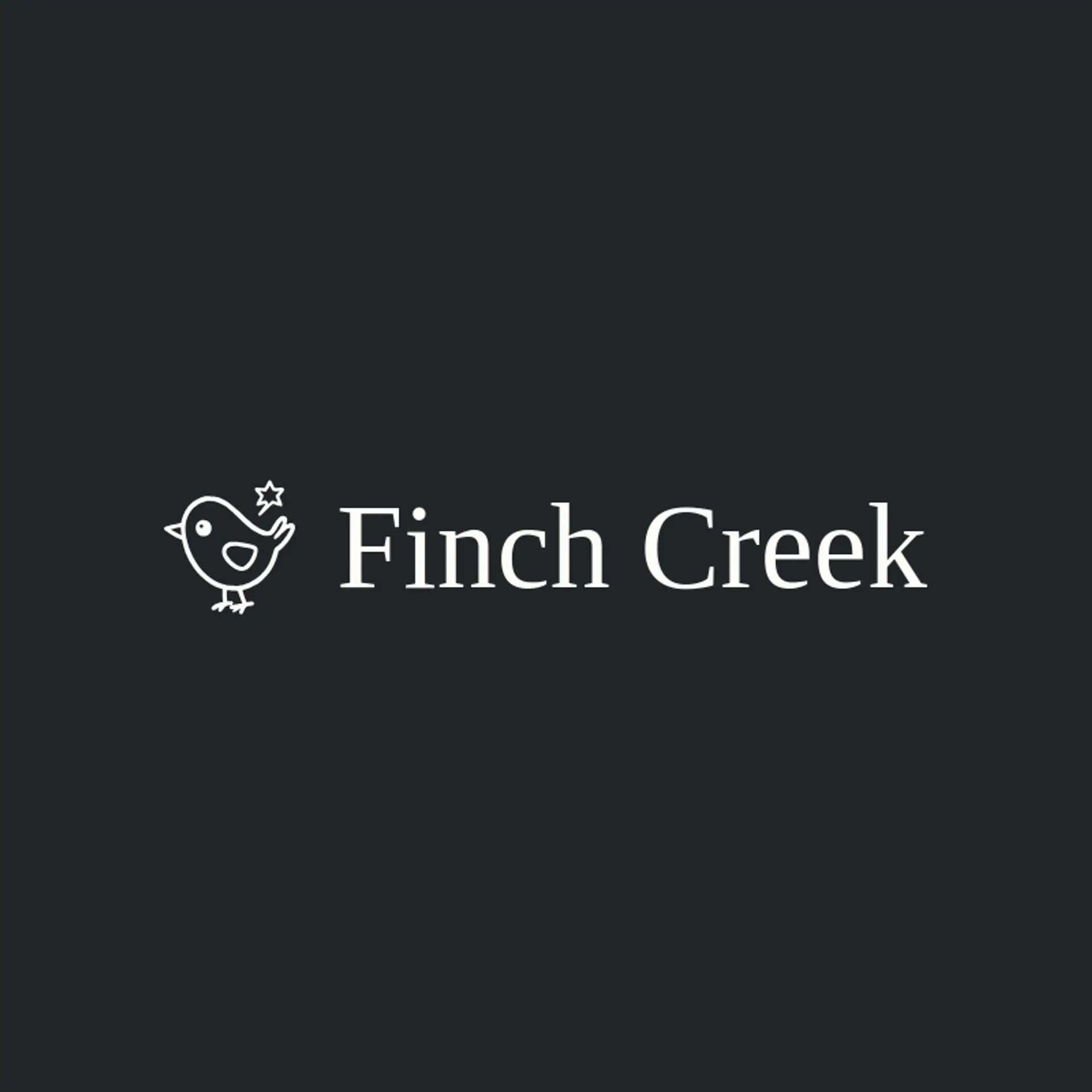 Finch Creek logo for finch