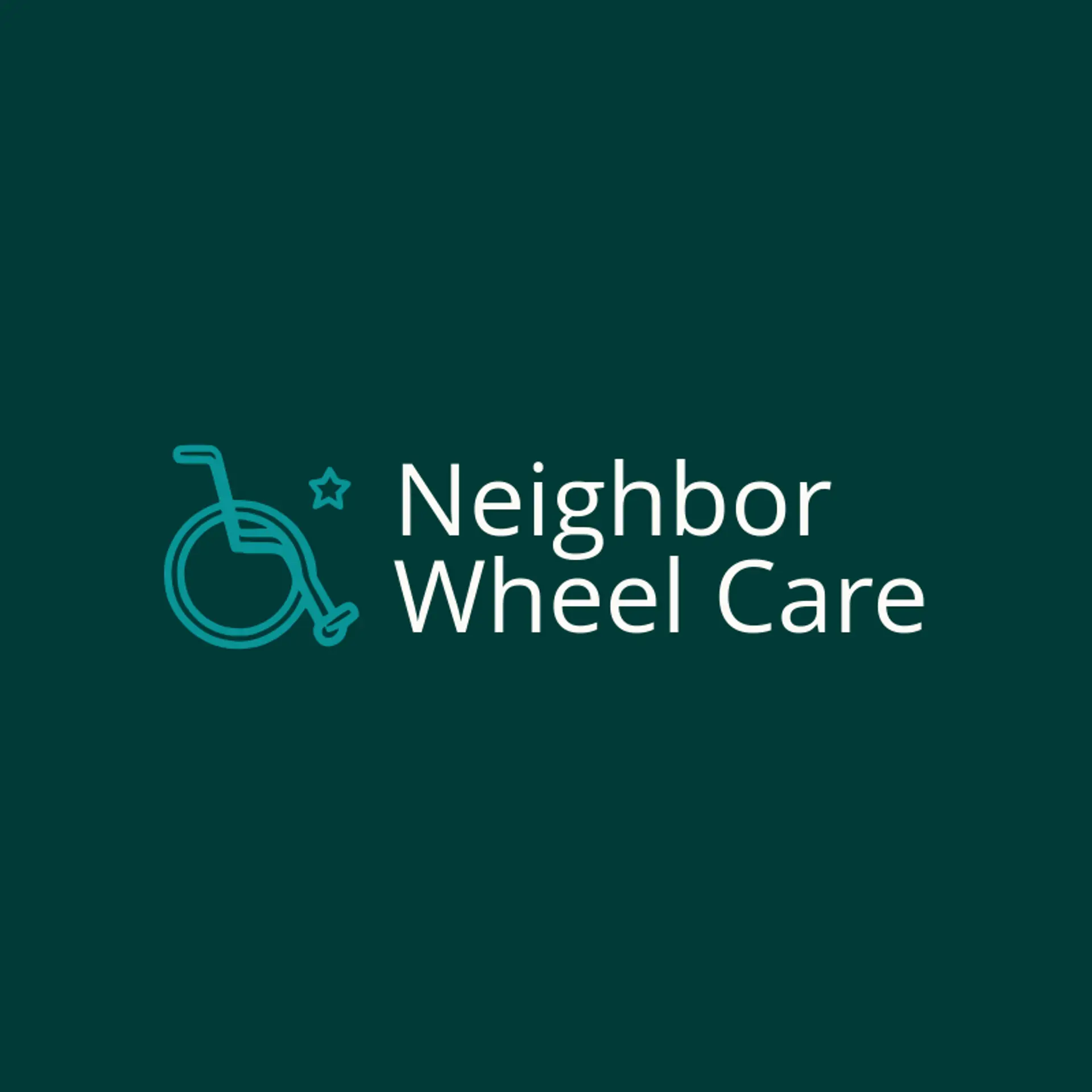 Neighbor Wheel Care logo for wheelchair