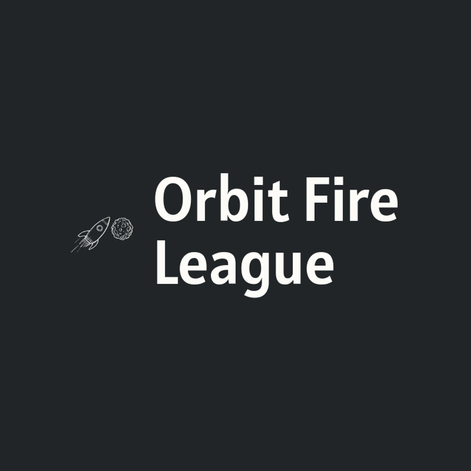 Orbit Fire League logo for alien