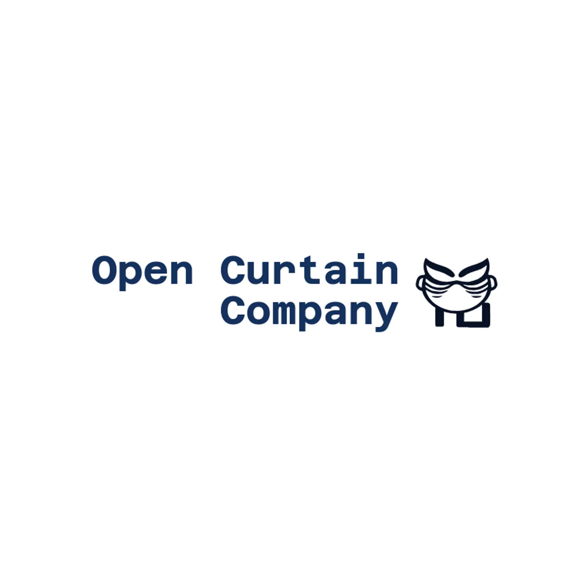 Open Curtain Company logo for opera