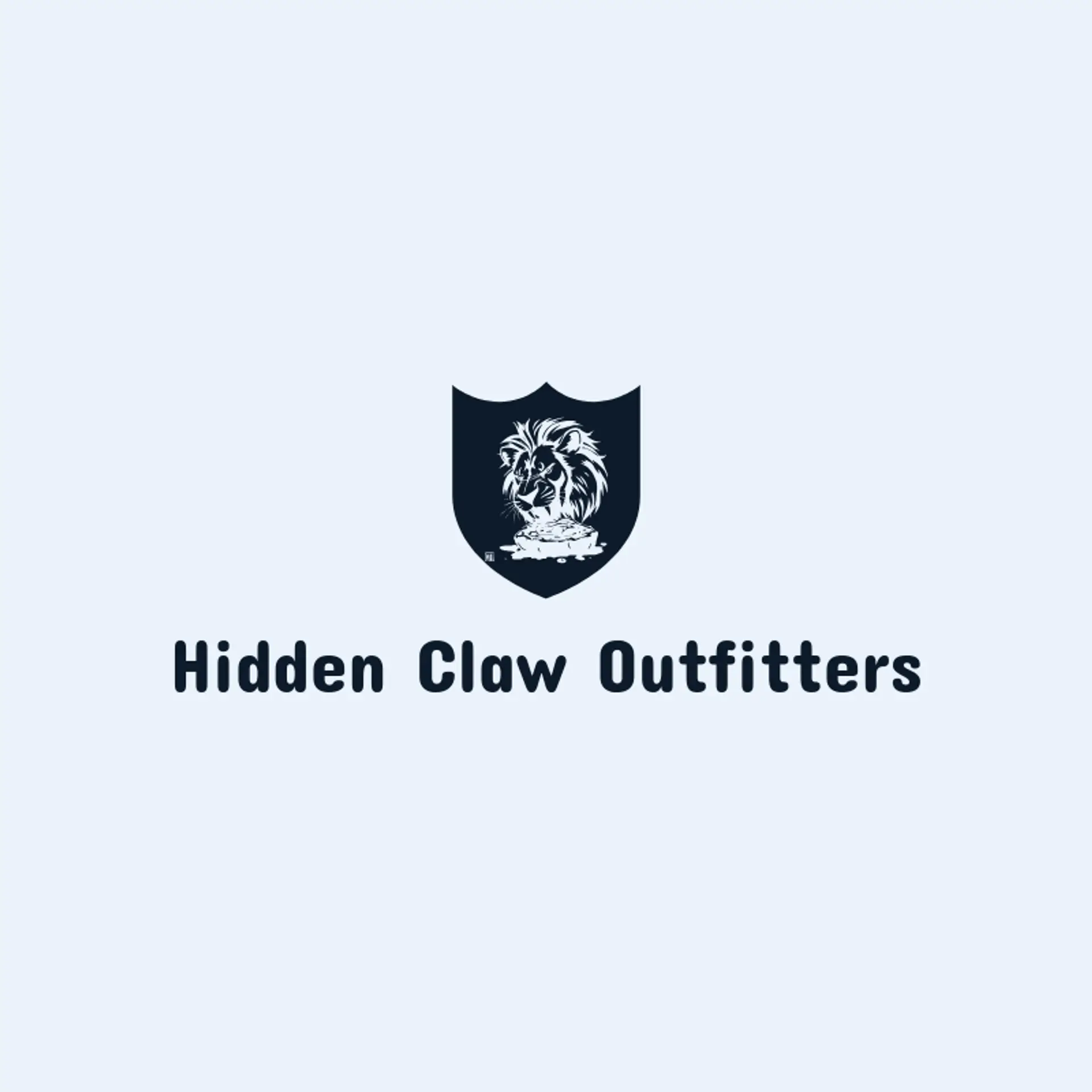 Hidden Claw Outfitters logo for predator