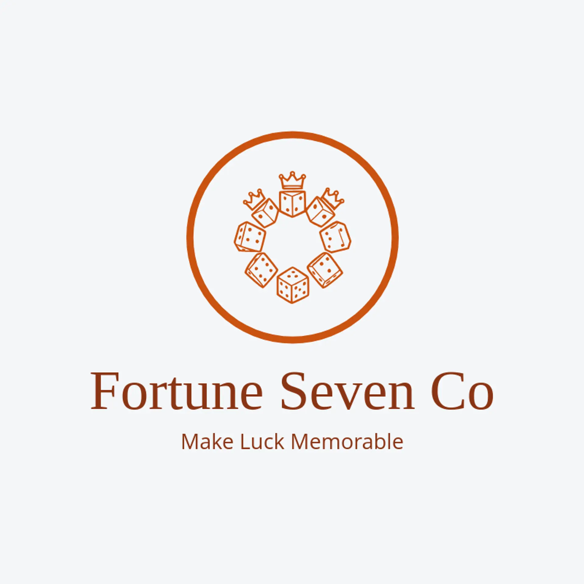 Fortune Seven Co logo for dice