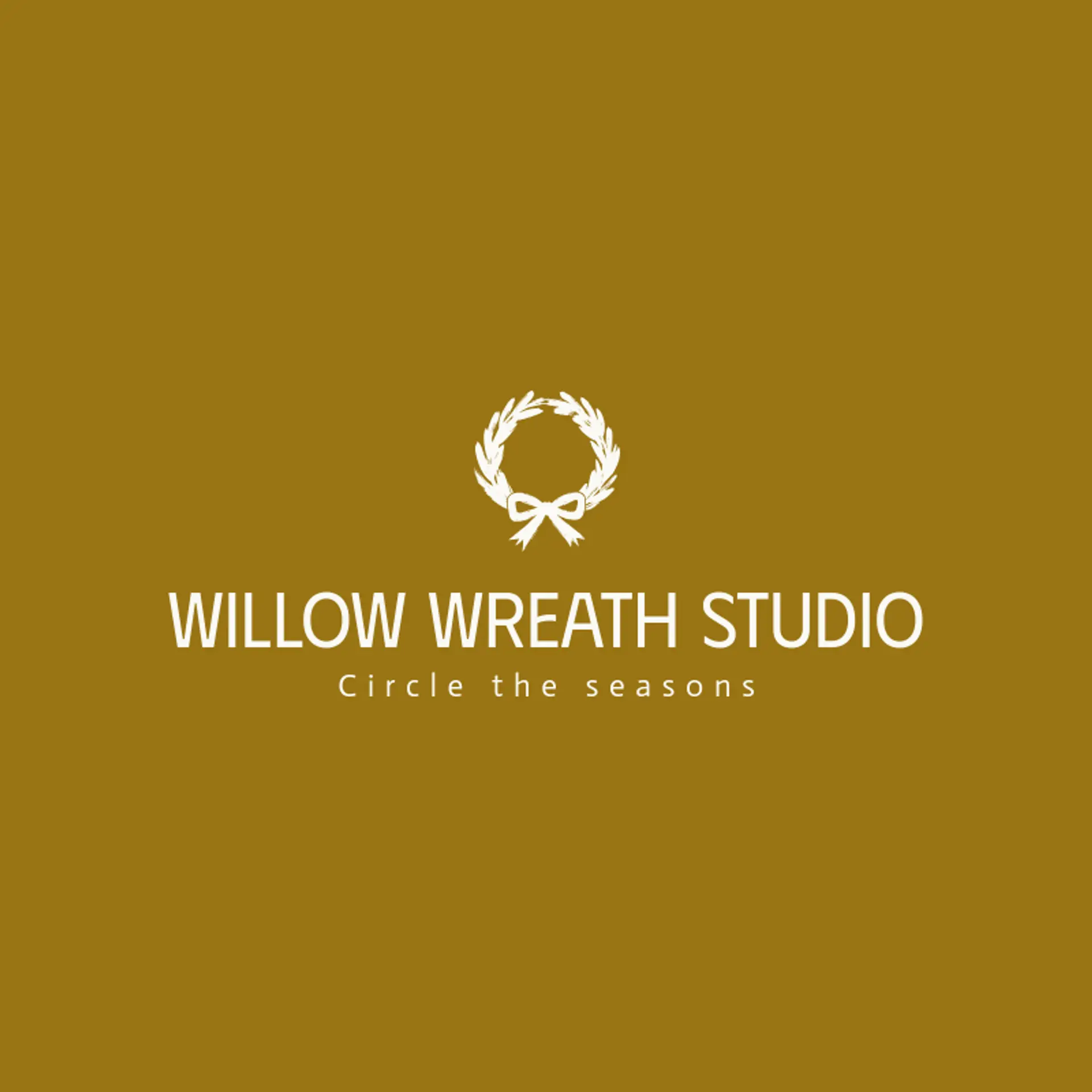 Willow Wreath Studio logo for garden