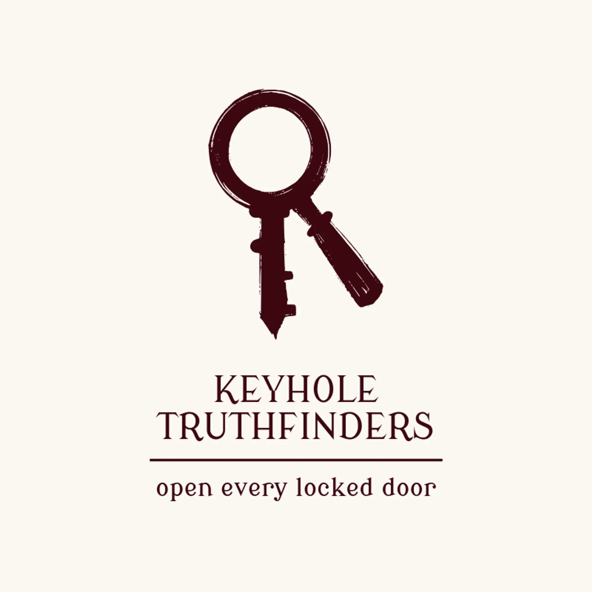 Keyhole Truthfinders logo for detective