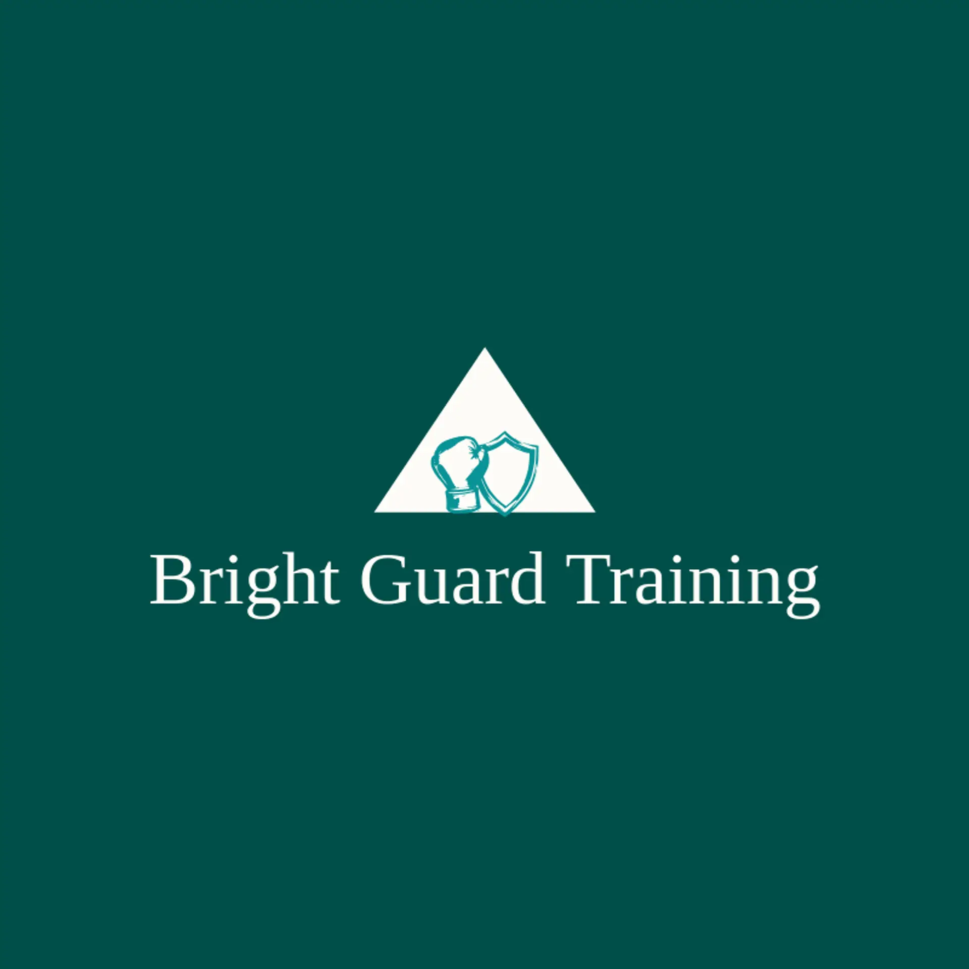 Bright Guard Training logo for fight