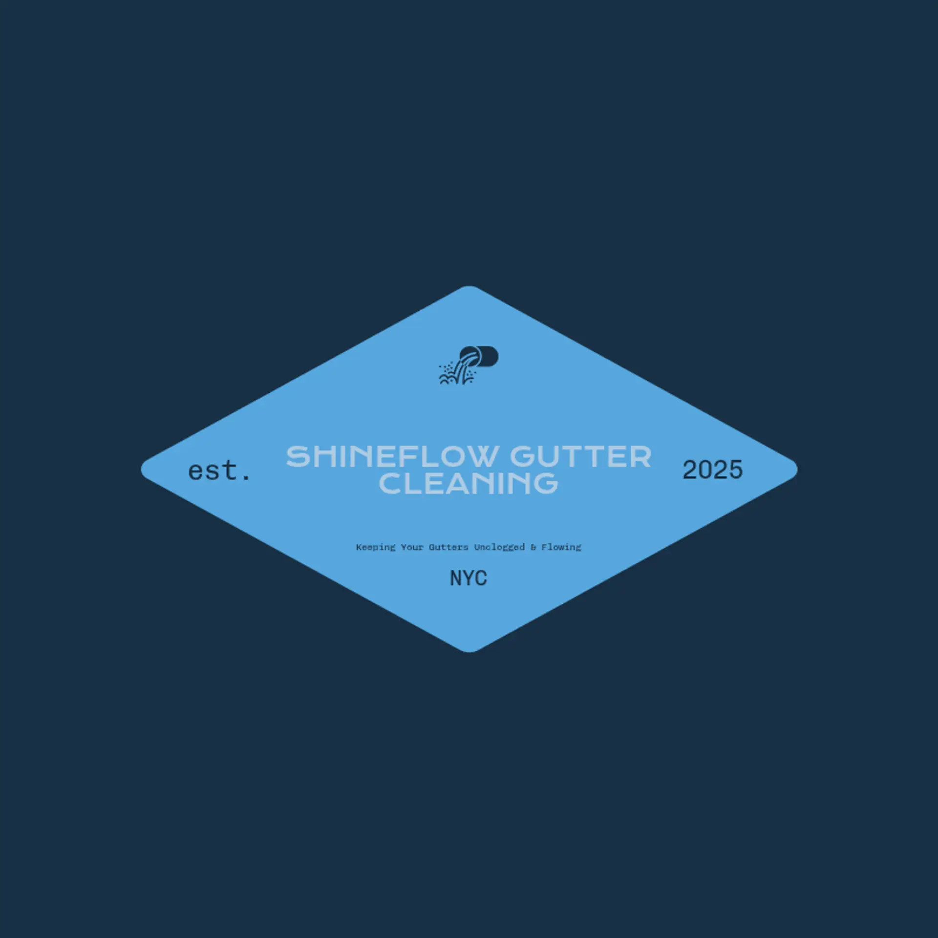 ShineFlow Gutter Cleaning logo for gutter cleaning