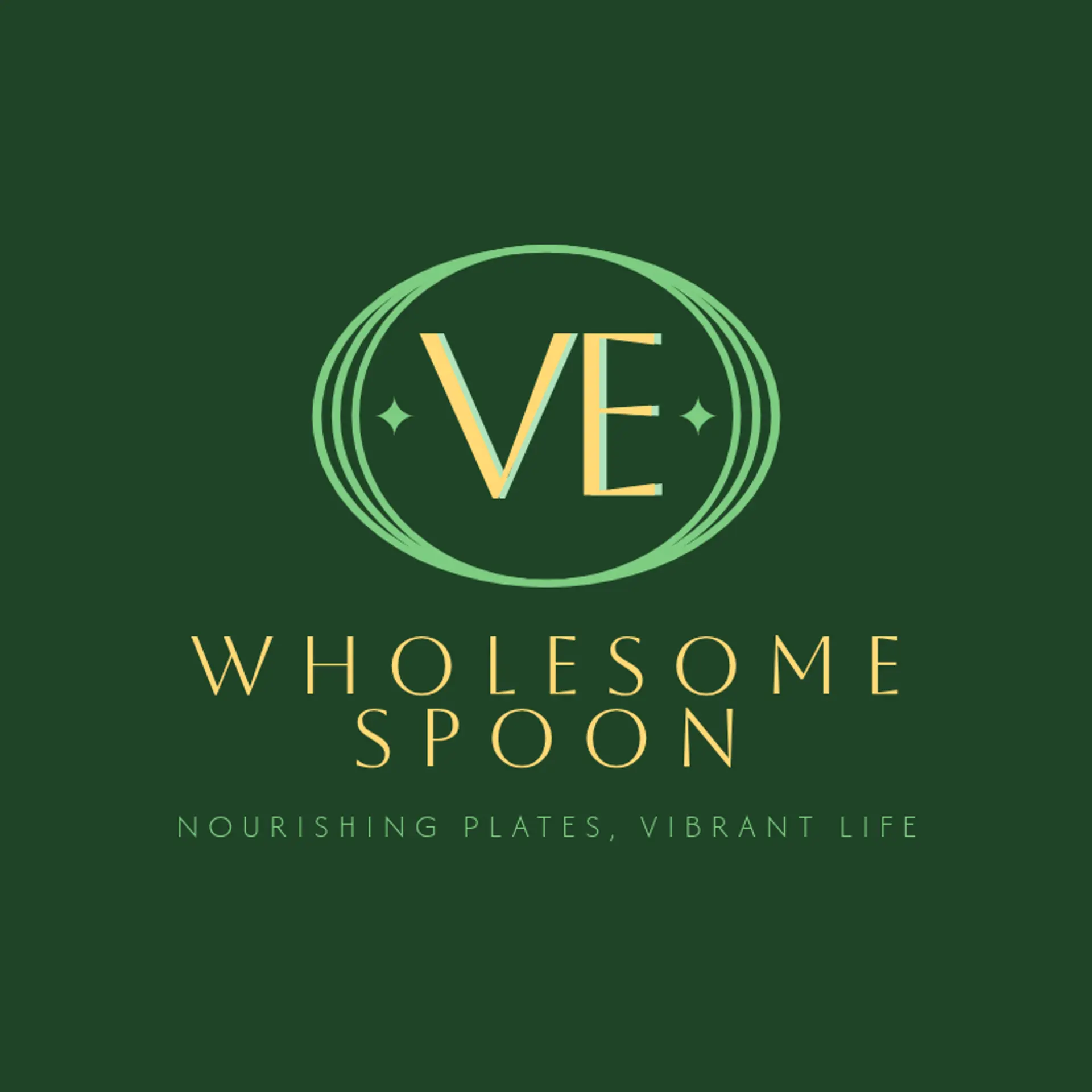 Wholesome Spoon logo for healthy restaurant