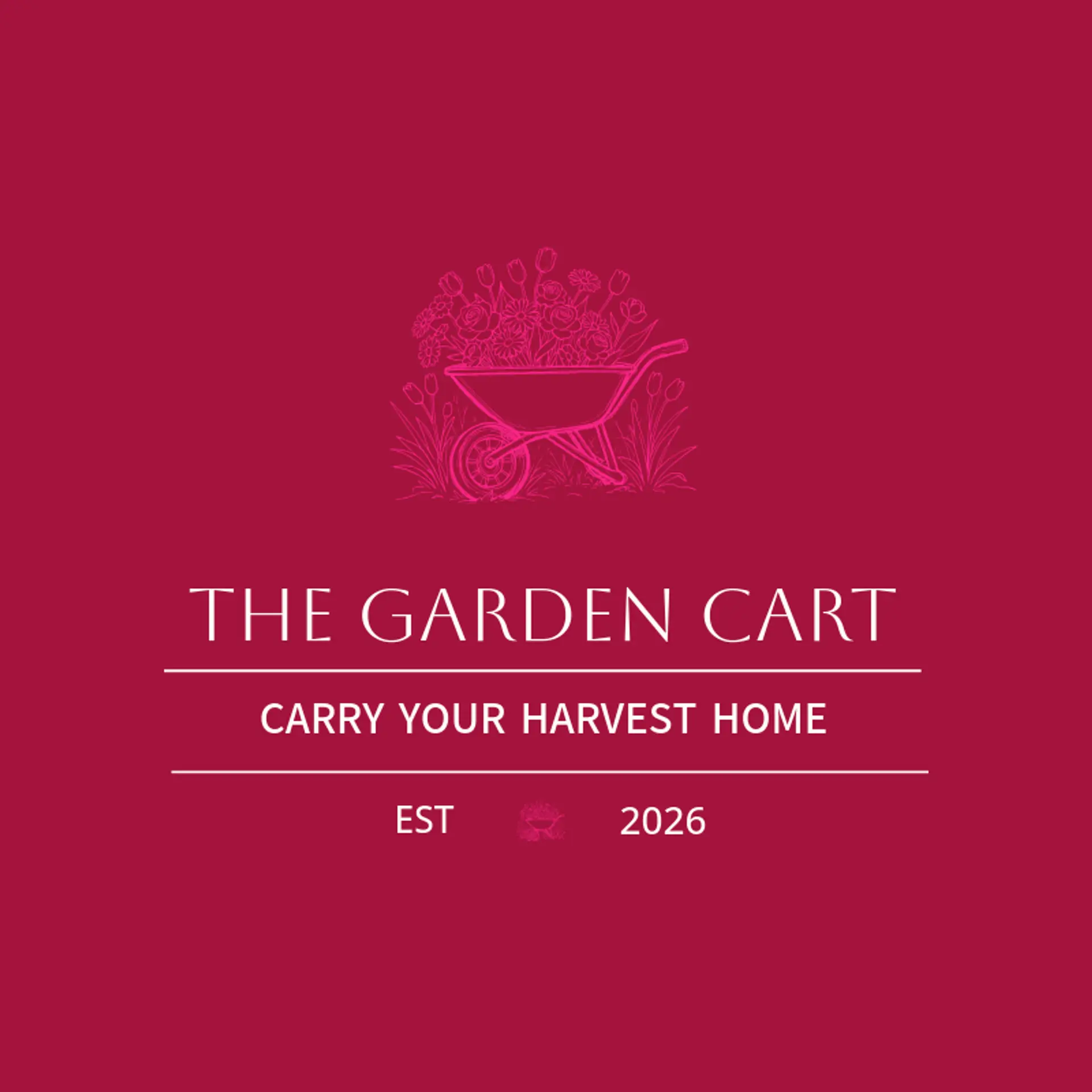 The Garden Cart logo for garden