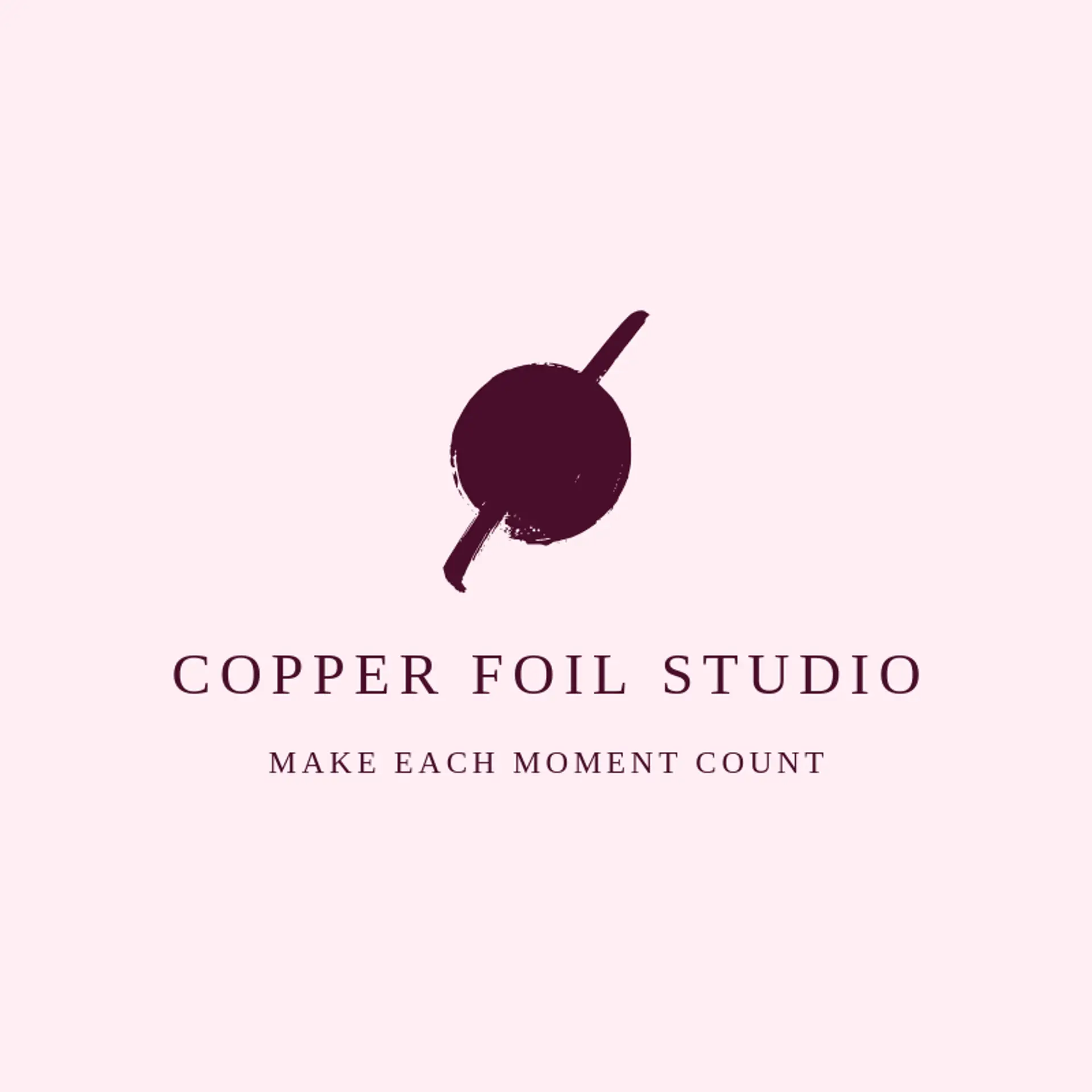 Copper Foil Studio logo for fencing
