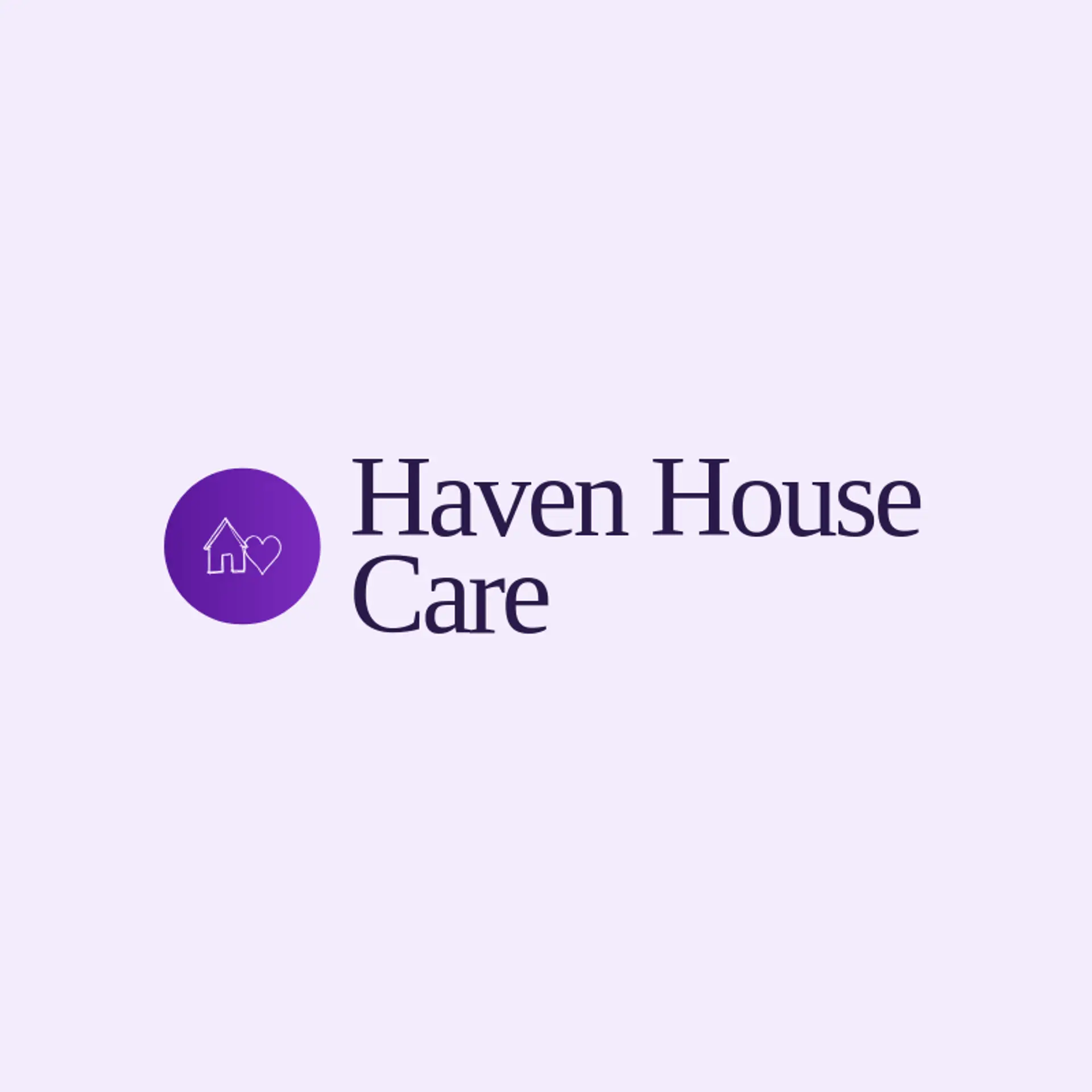 Haven House Care logo for home care