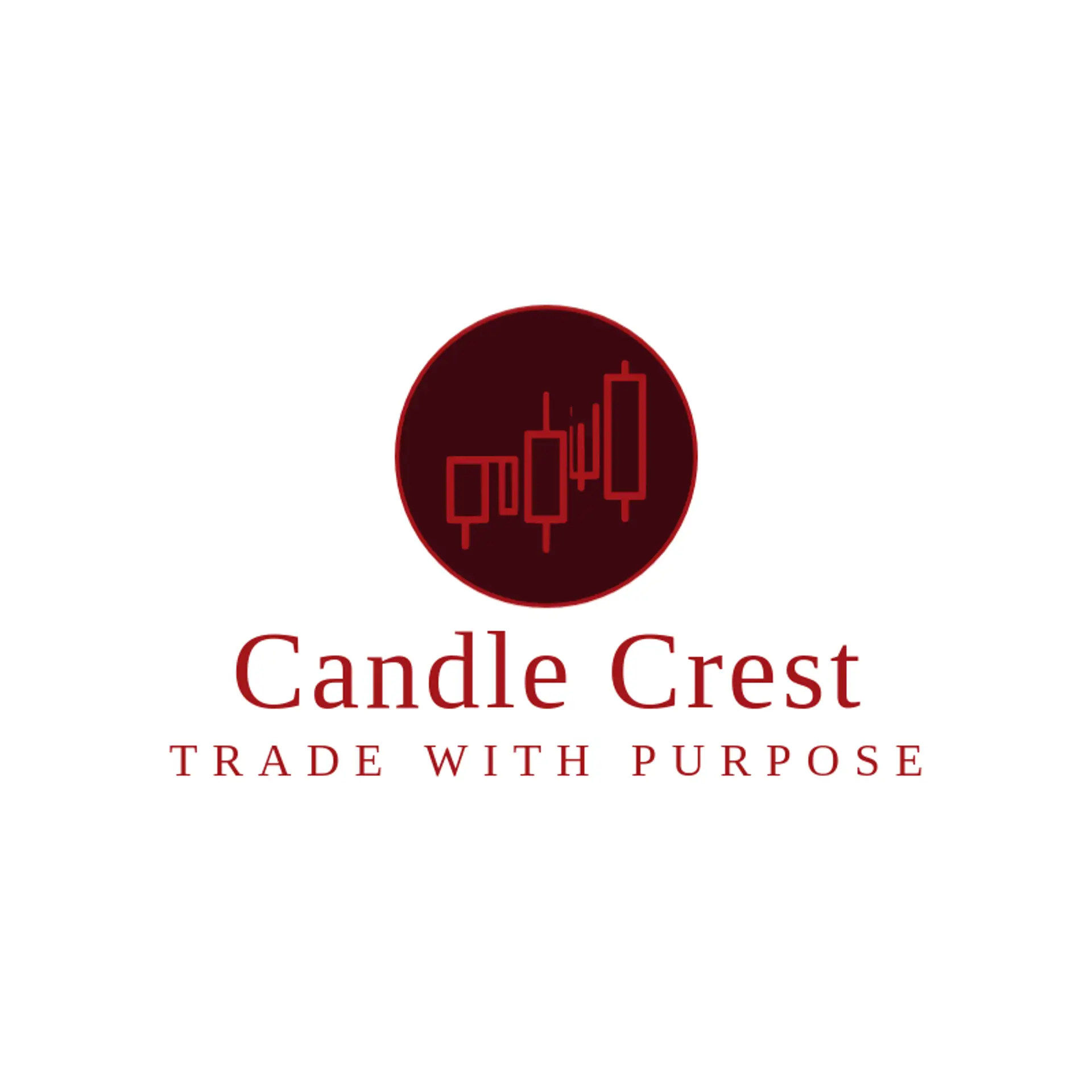 Candle Crest logo for stock market