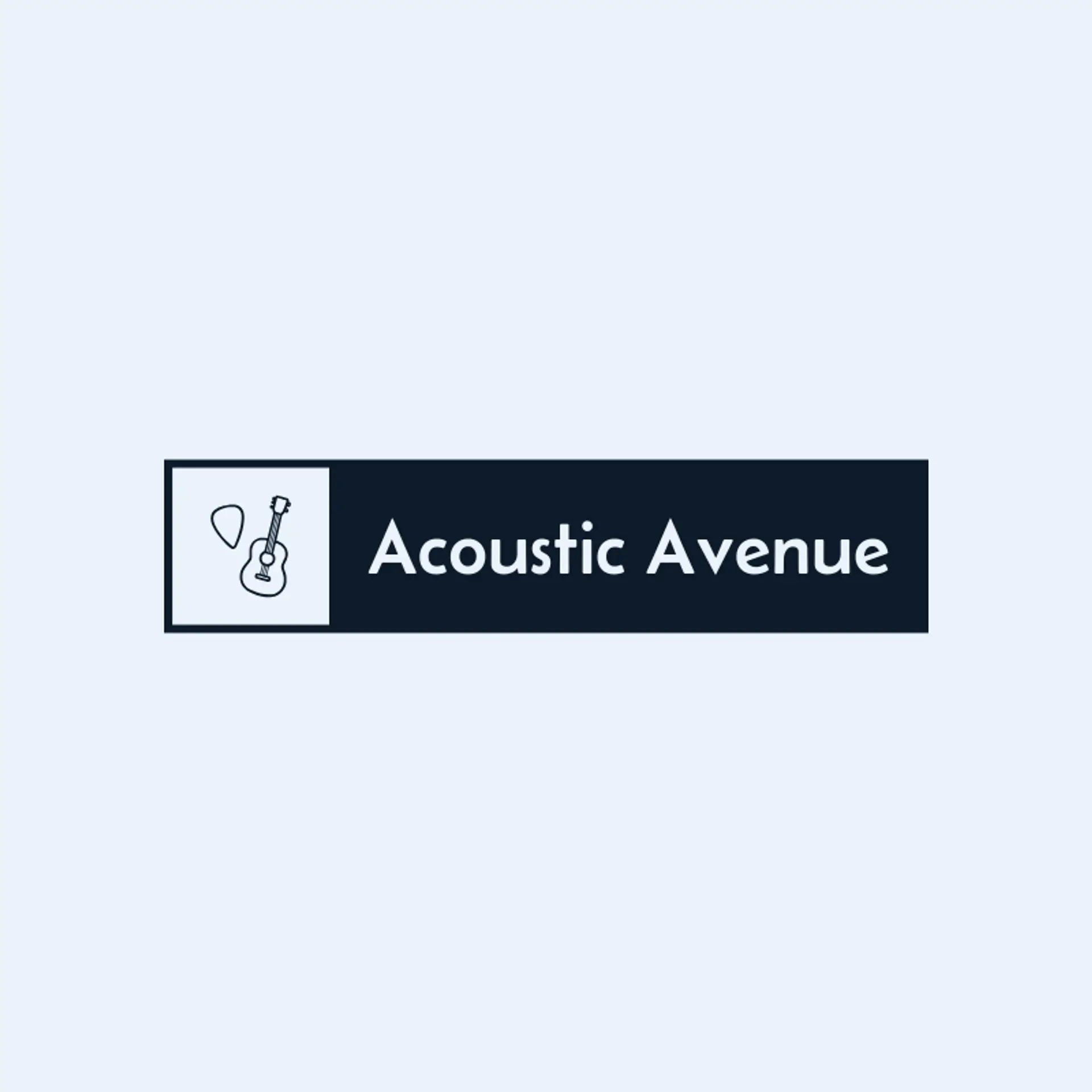 Acoustic Avenue logo for guitar