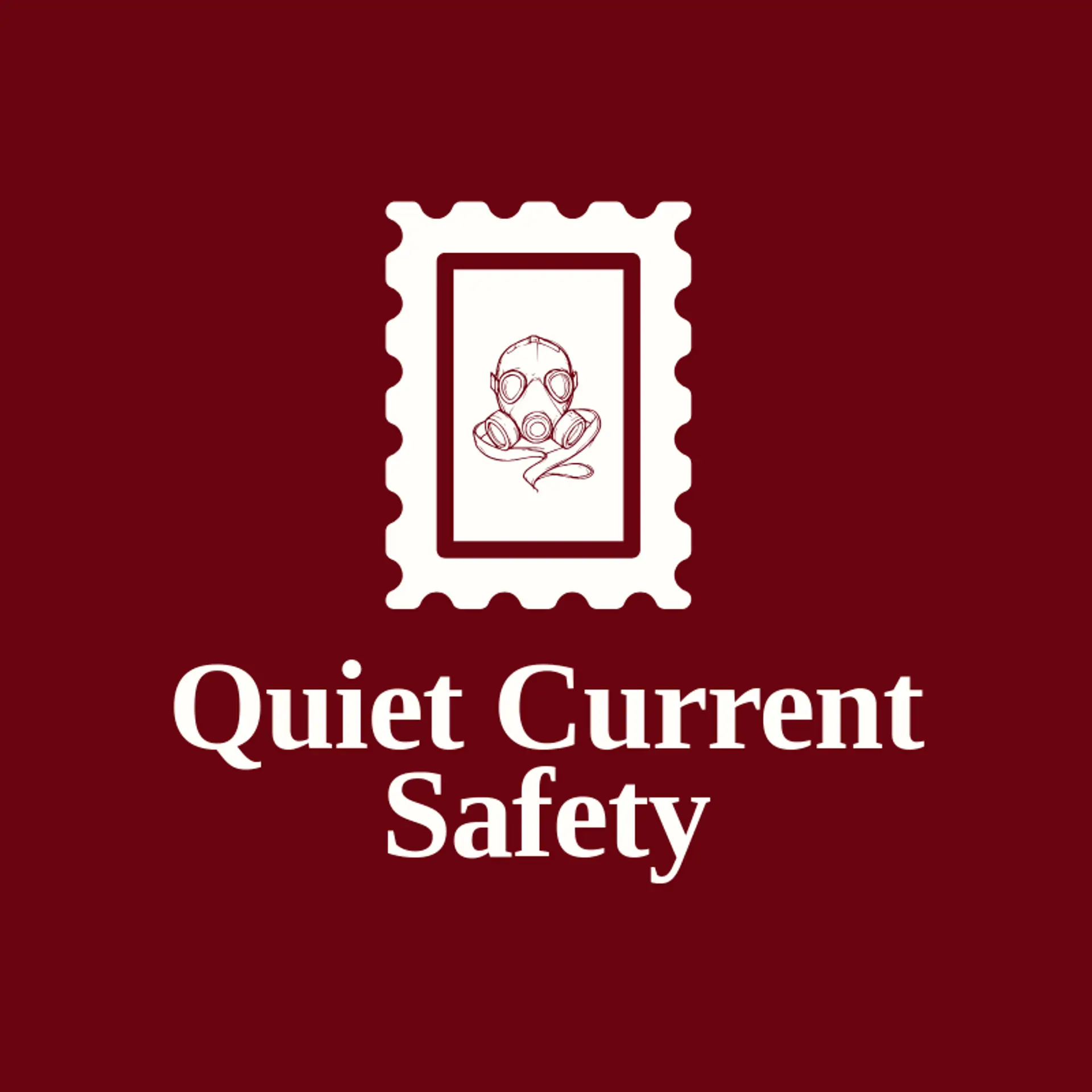 Quiet Current Safety logo for gas mask