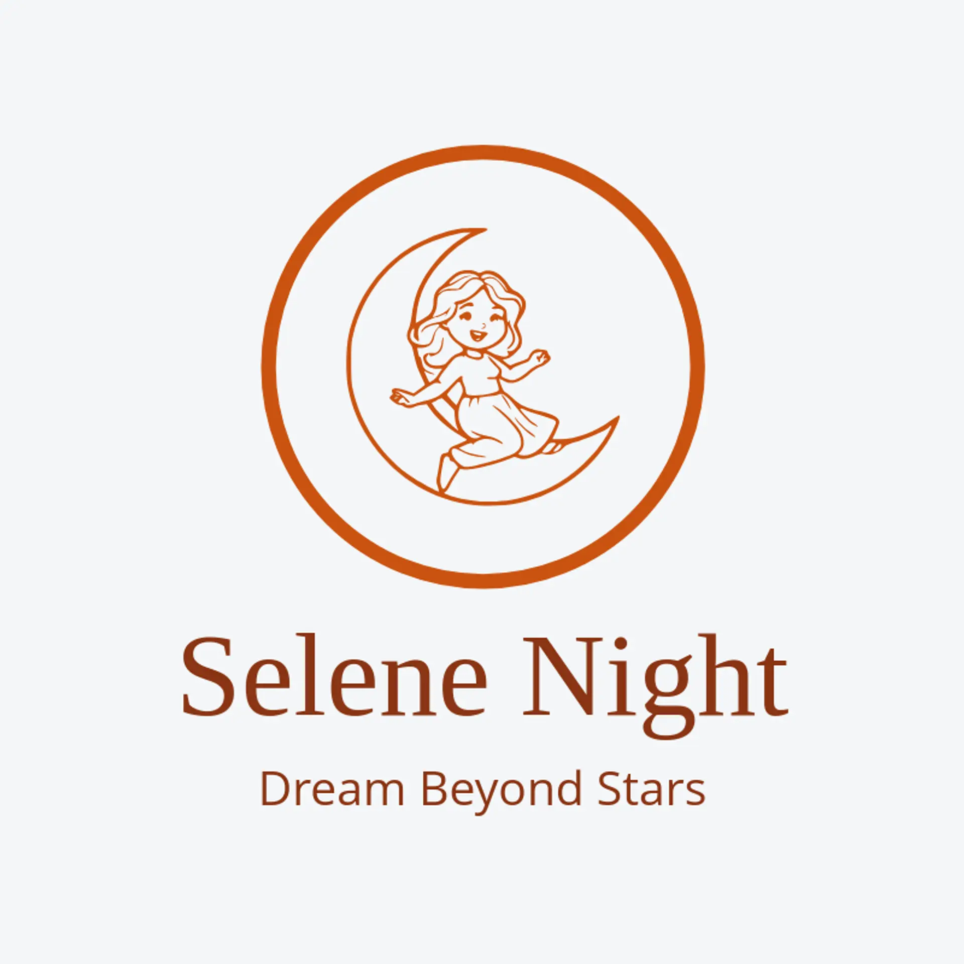 Selene Night logo for greek god