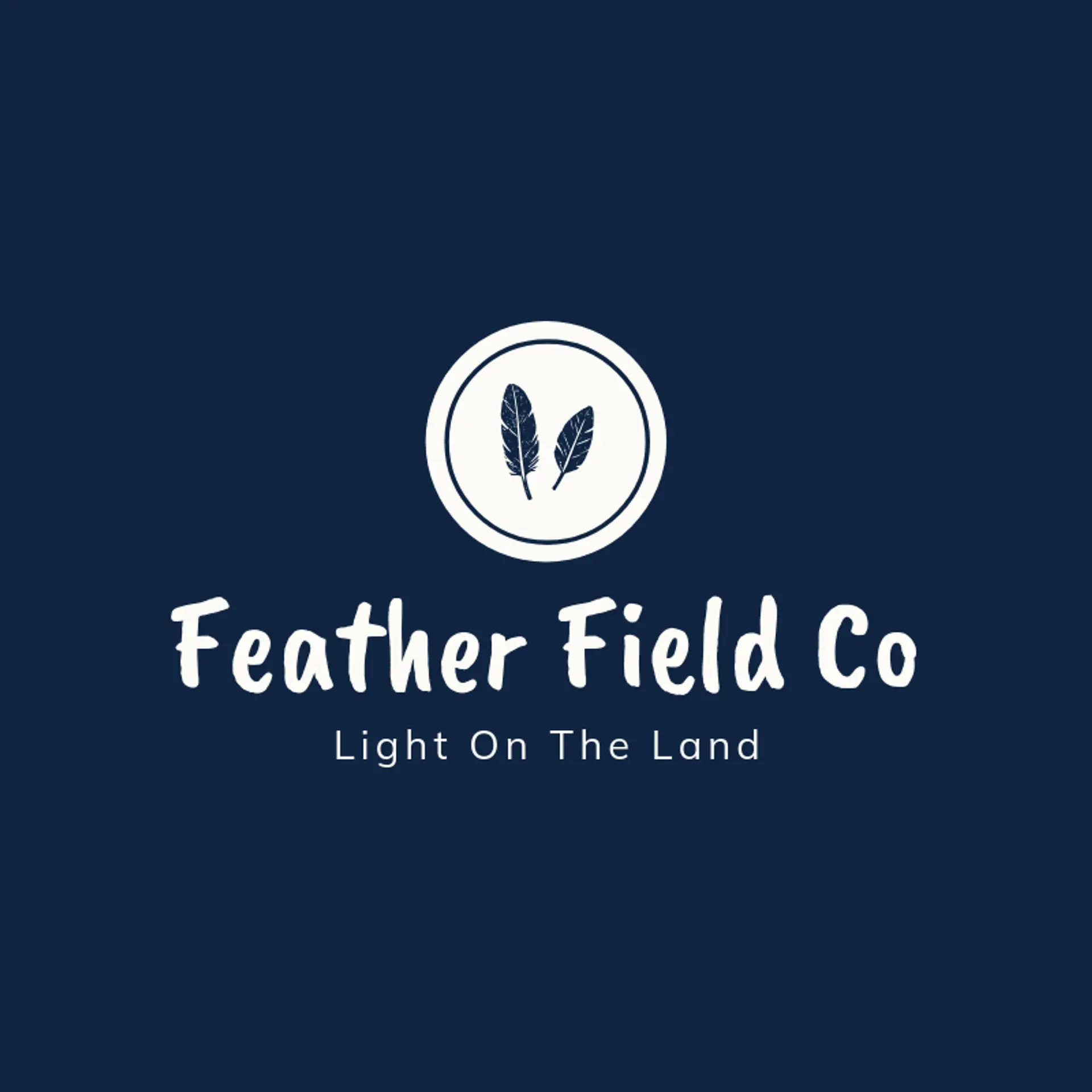 Feather Field Co logo for poultry farm