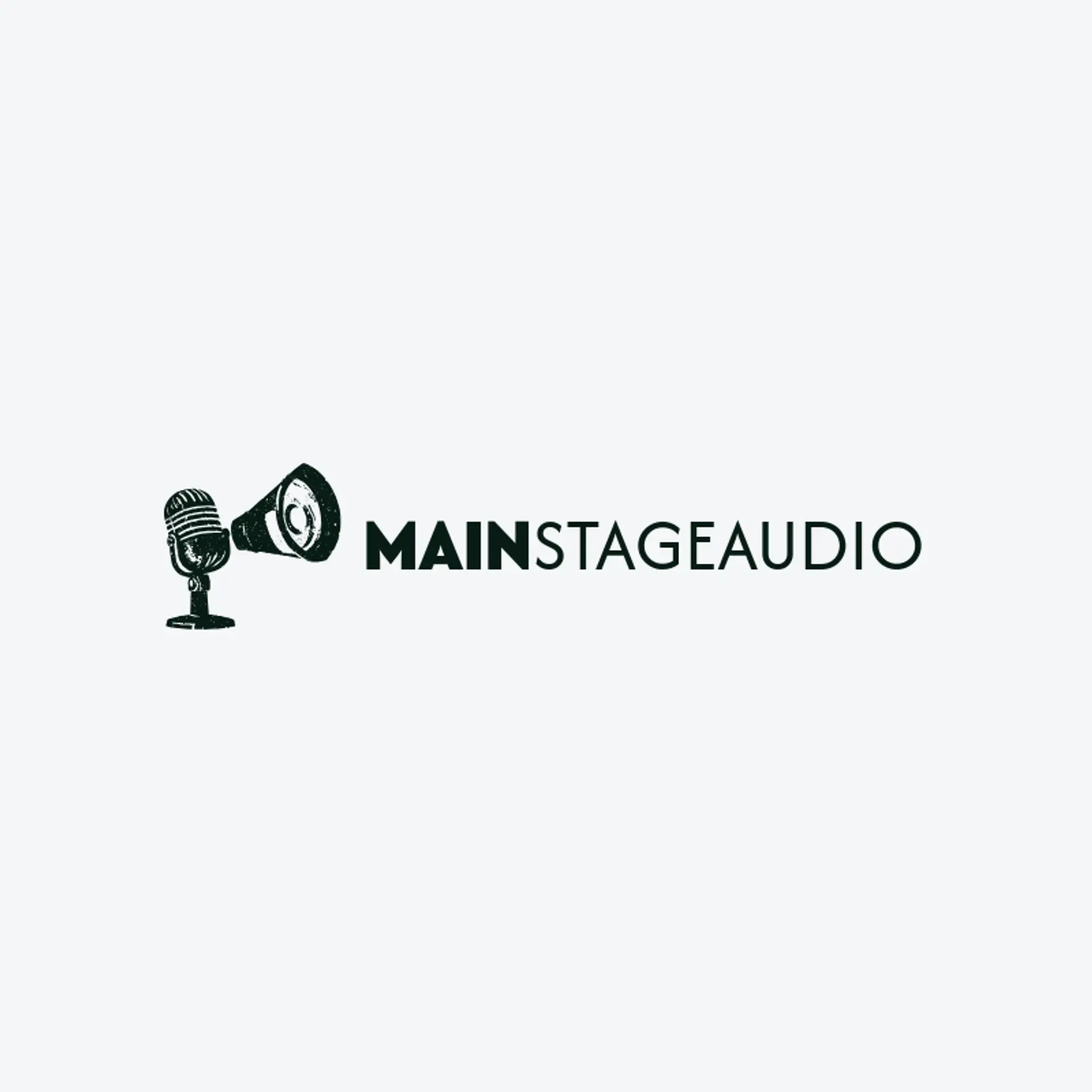 Main Stage Audio logo for studio