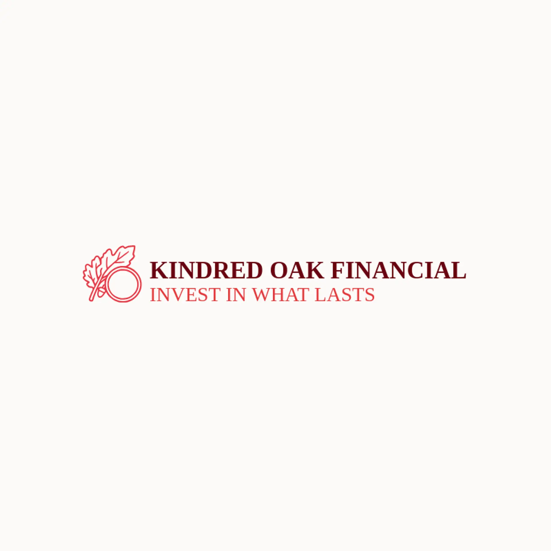 Kindred Oak Financial logo for wealth management