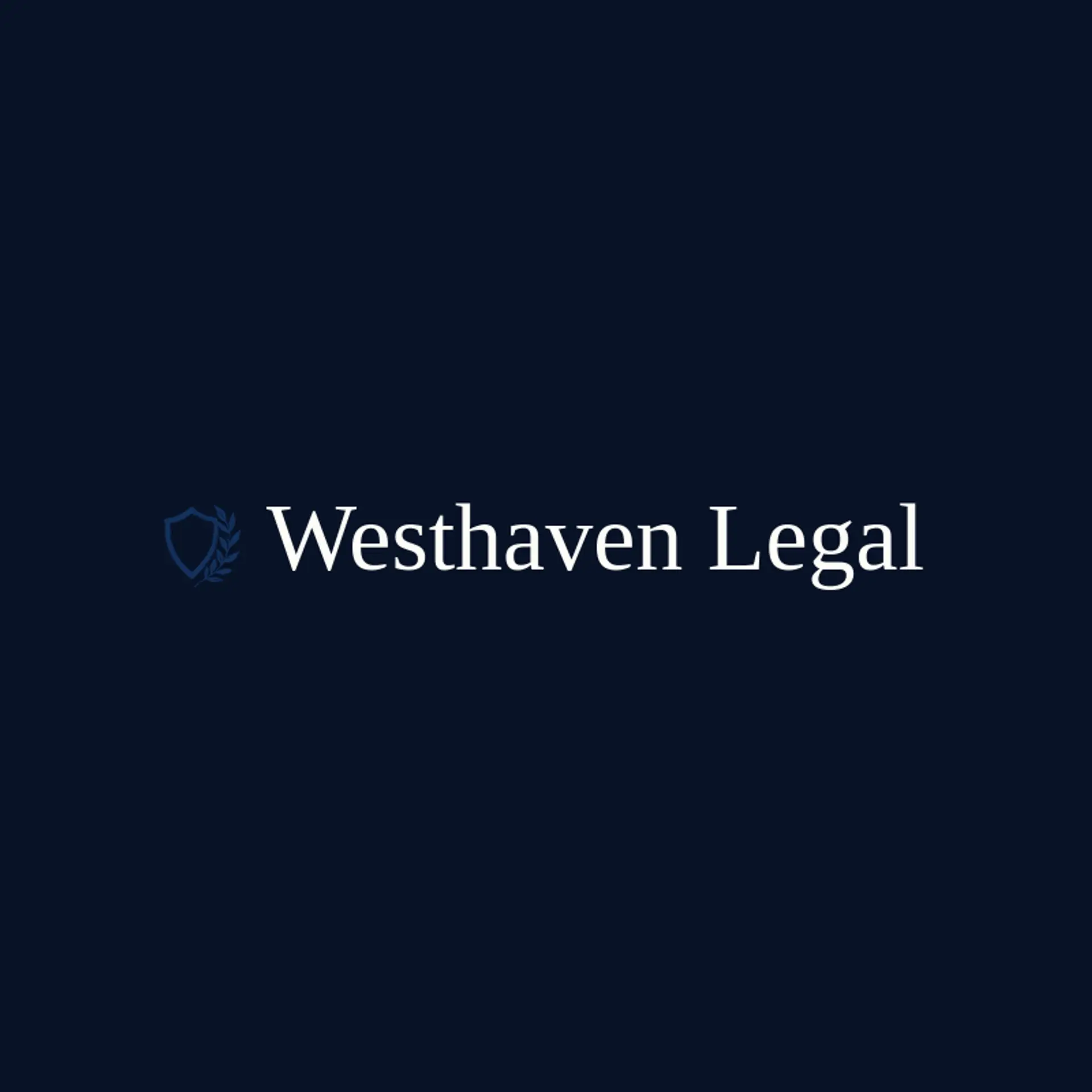 Westhaven Legal logo for legal services