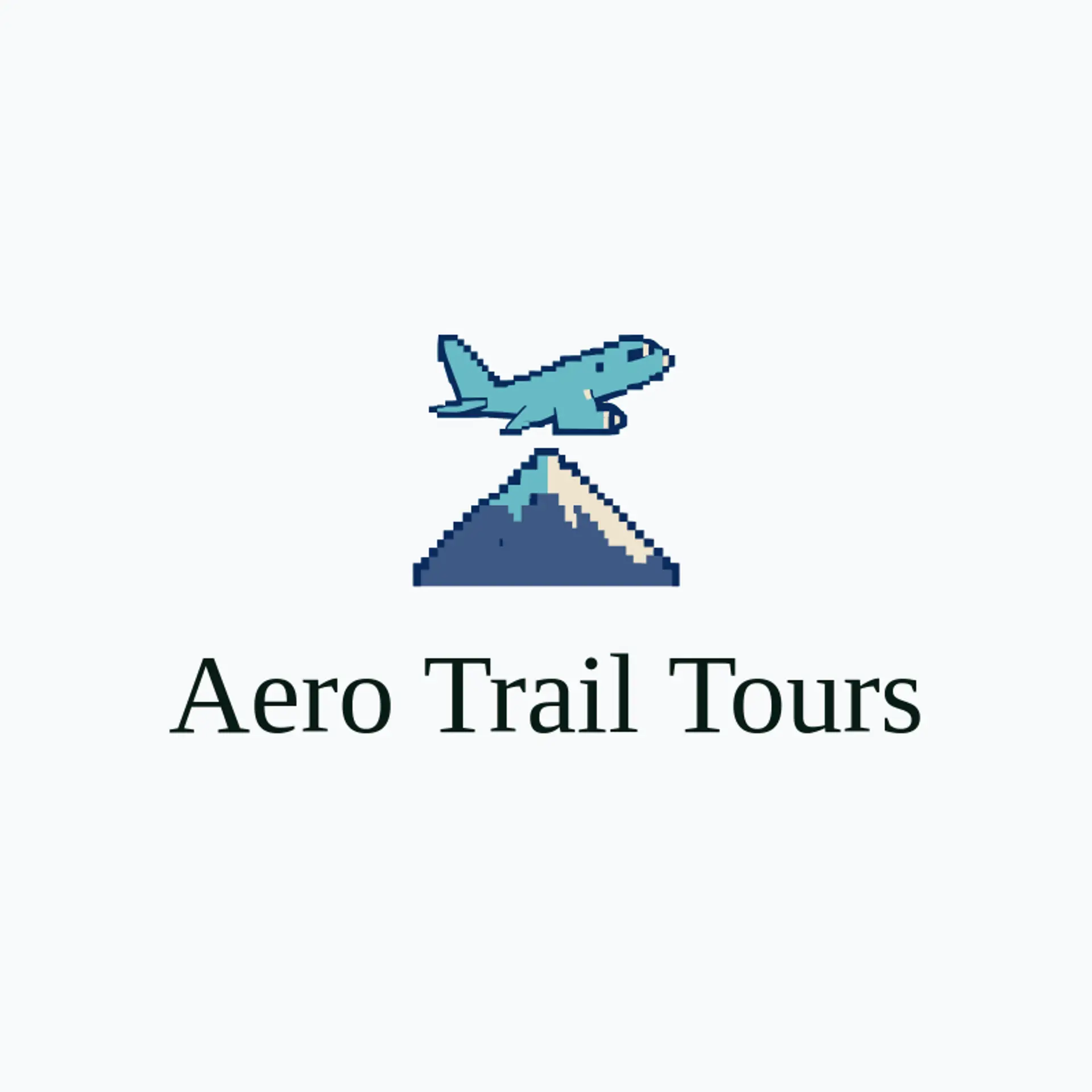Aero Trail Tours logo for plane