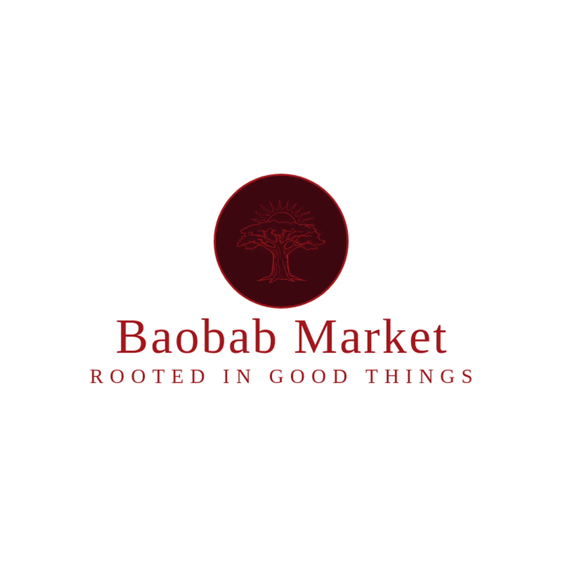 Baobab Market logo for african
