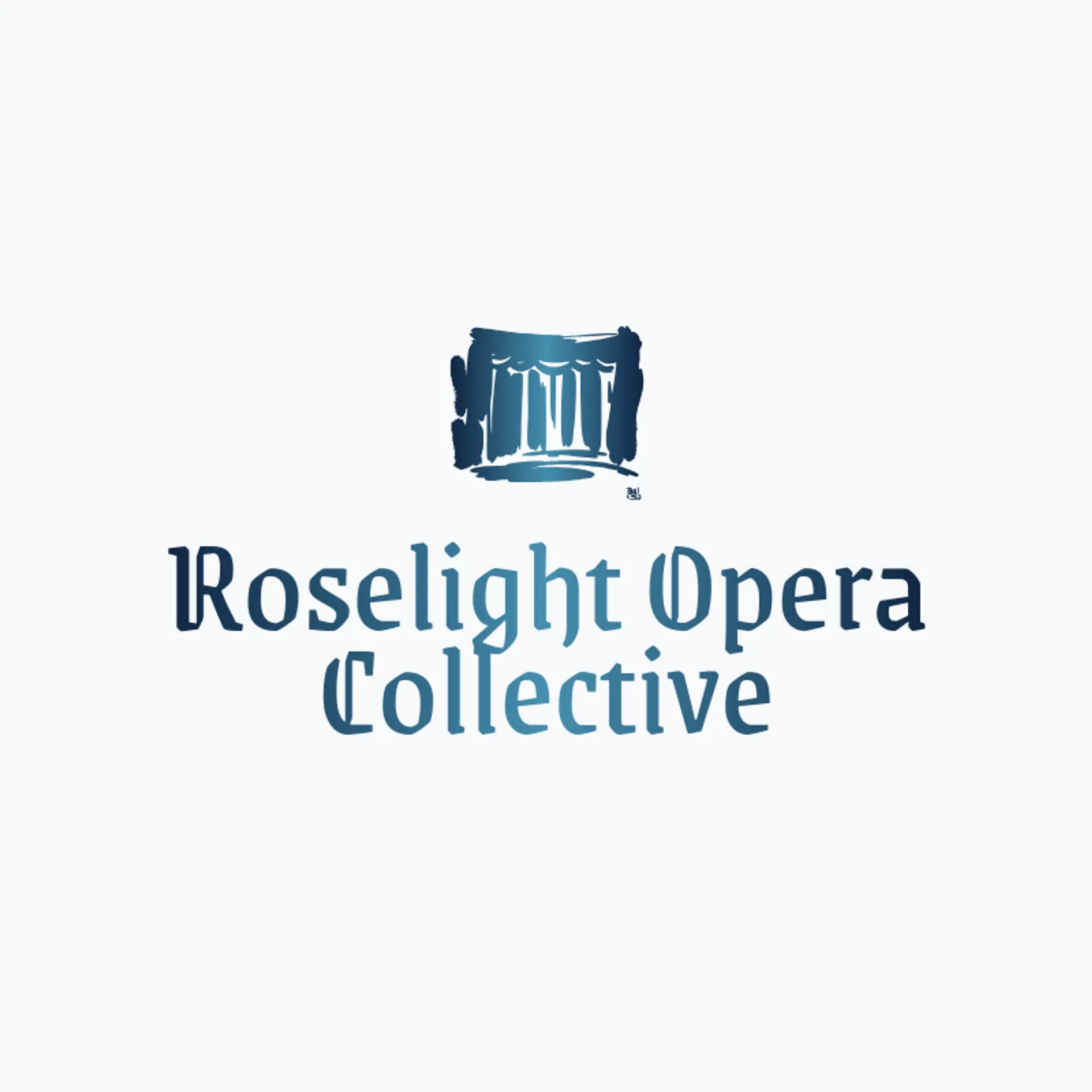 Roselight Opera Collective logo for opera