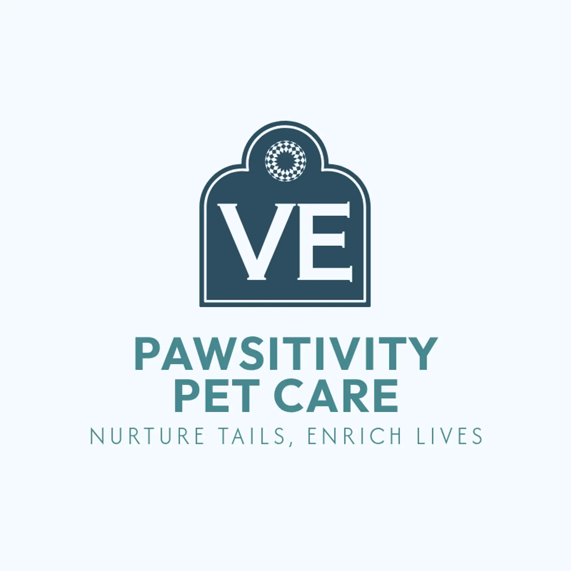 Pawsitivity Pet Care logo for pet
