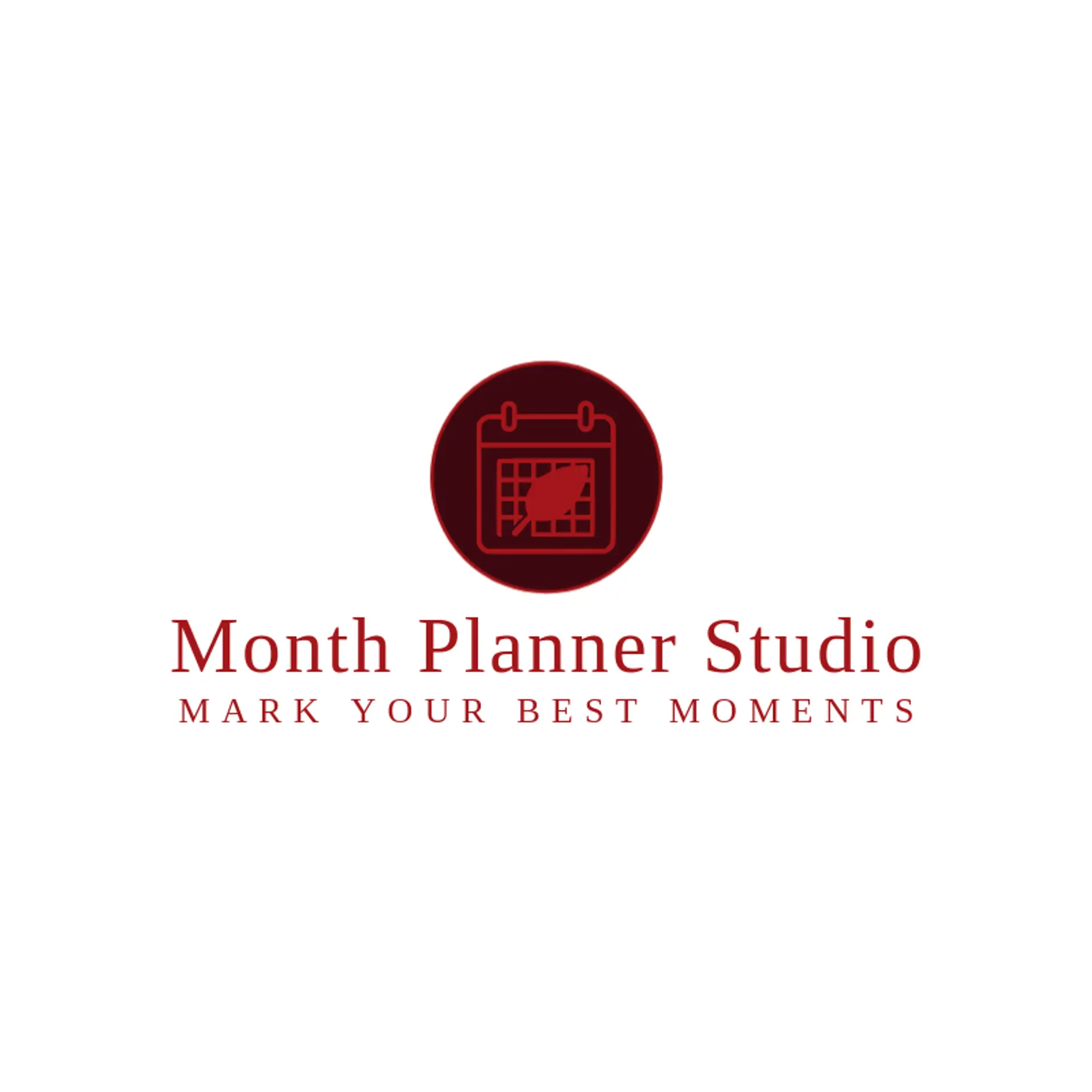 Month Planner Studio logo for calendar