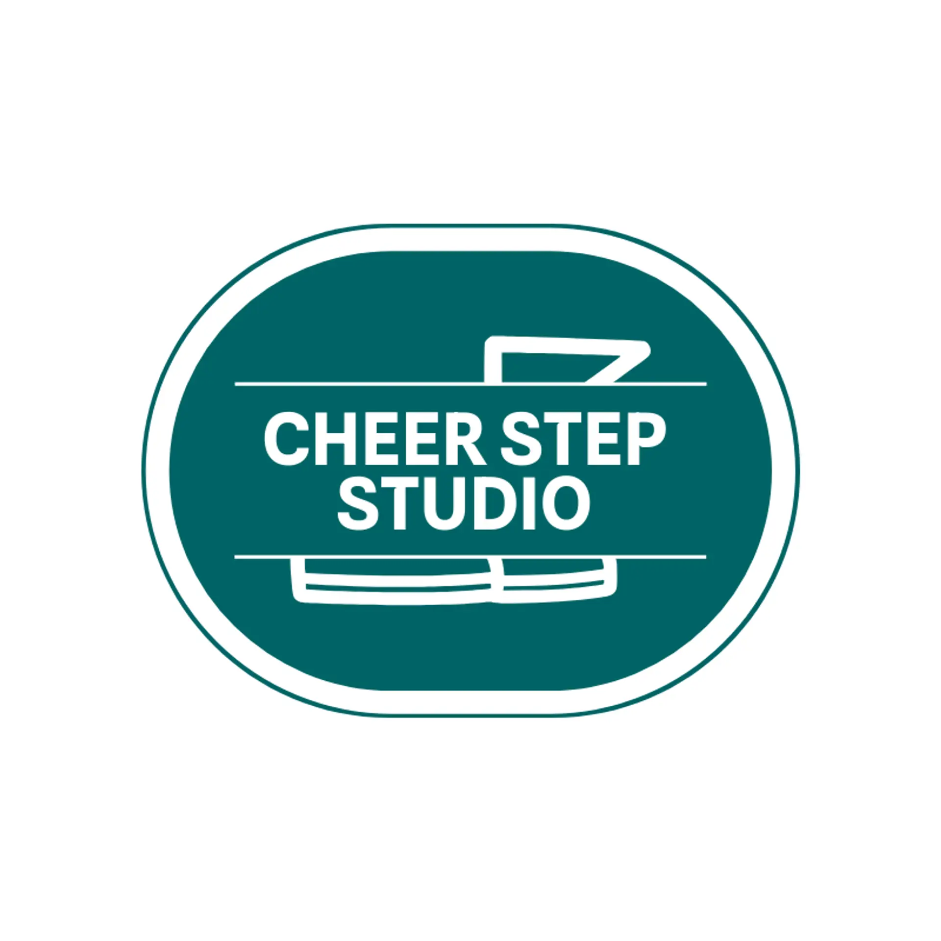 Cheer Step Studio logo for cheerleading