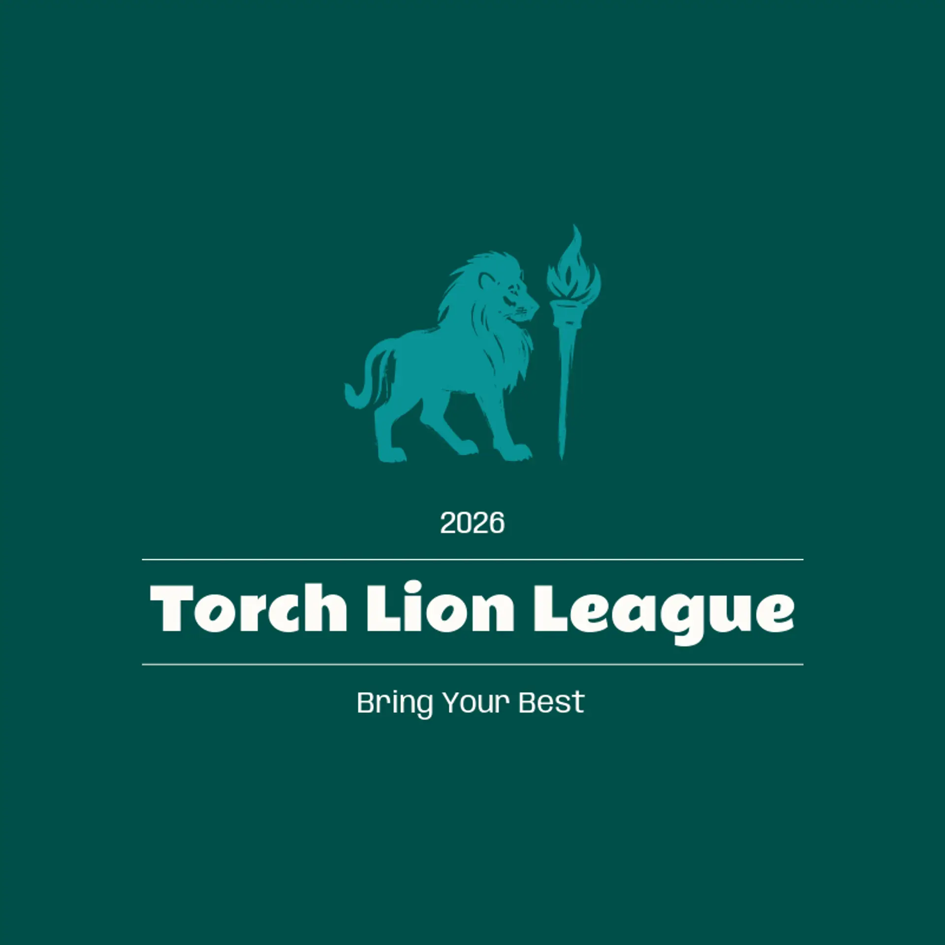 Torch Lion League logo for empire