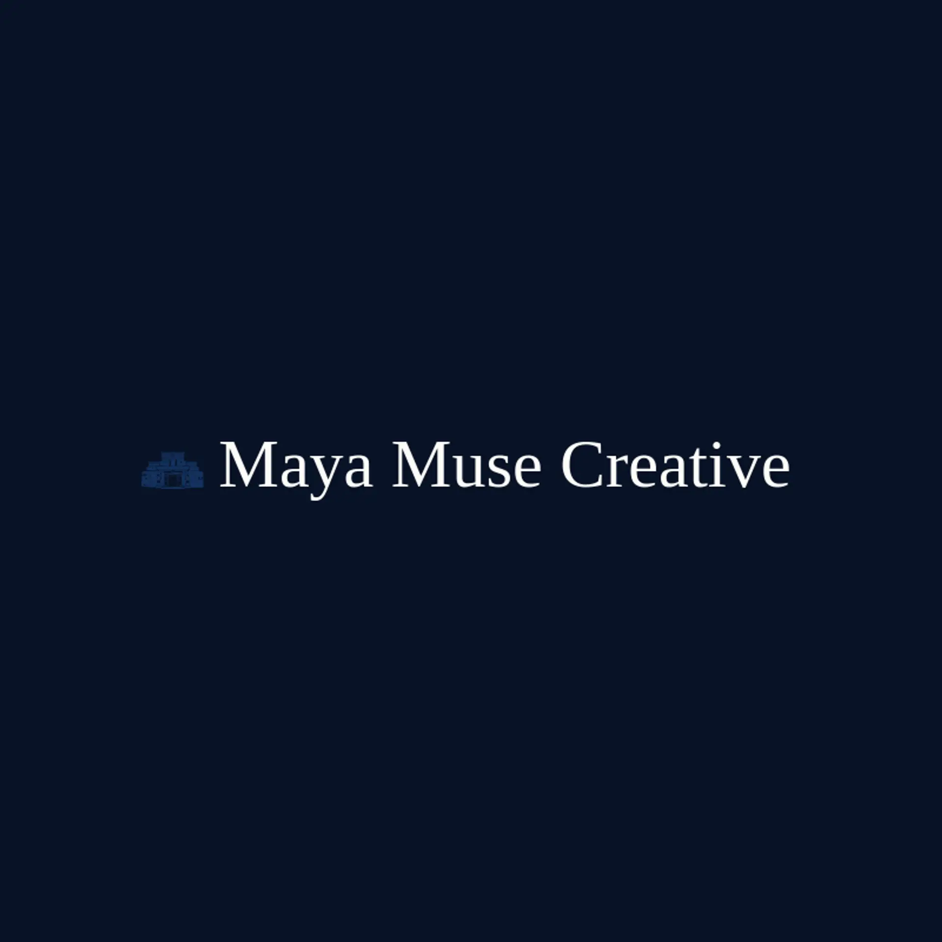 Maya Muse Creative logo for maya
