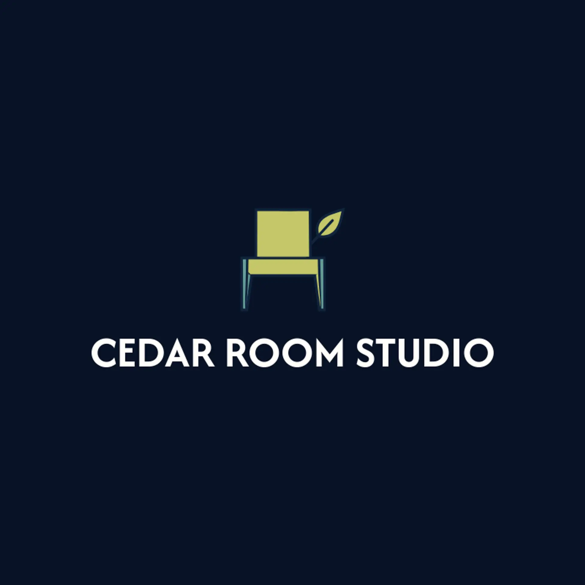Cedar Room Studio logo for interior