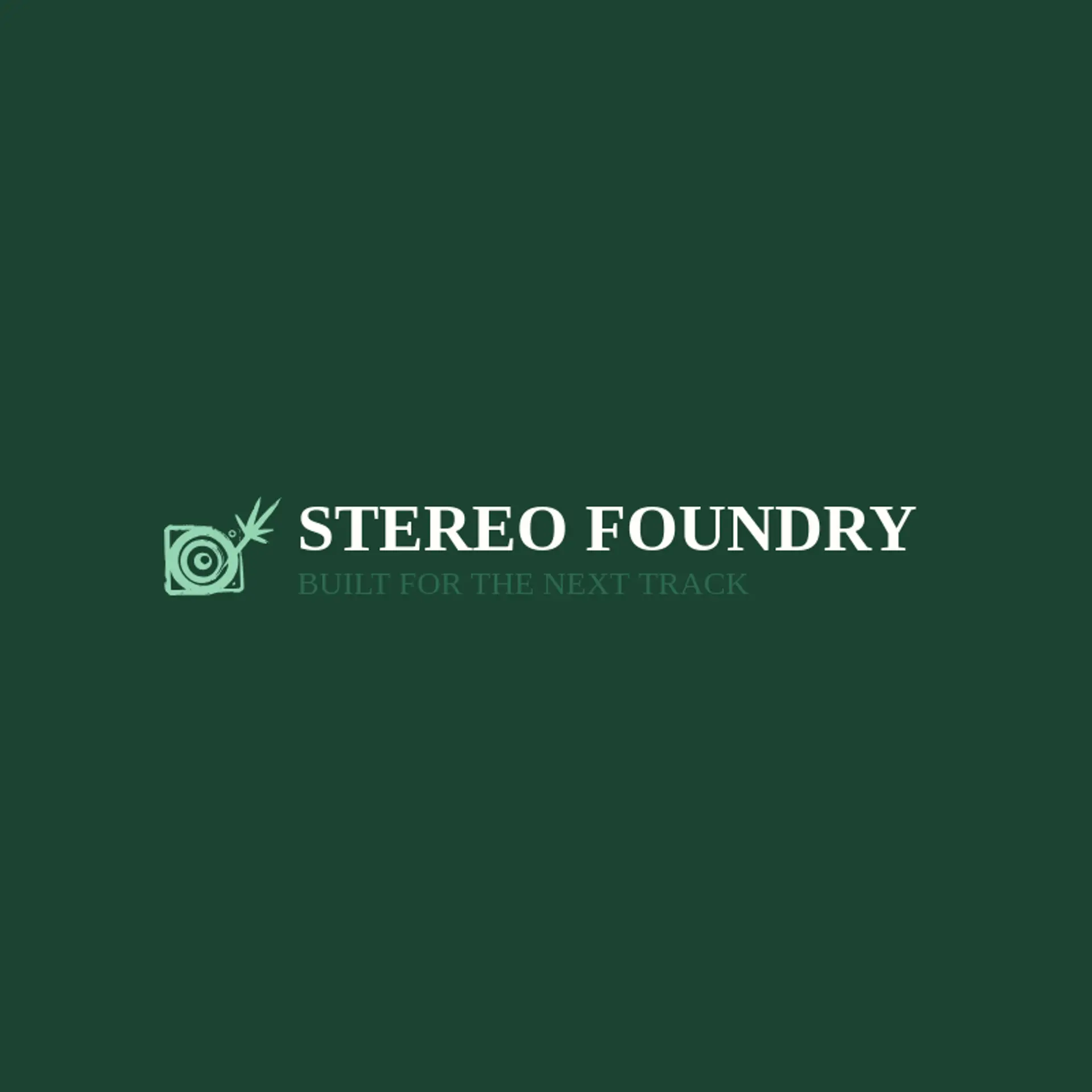 Stereo Foundry logo for stereo