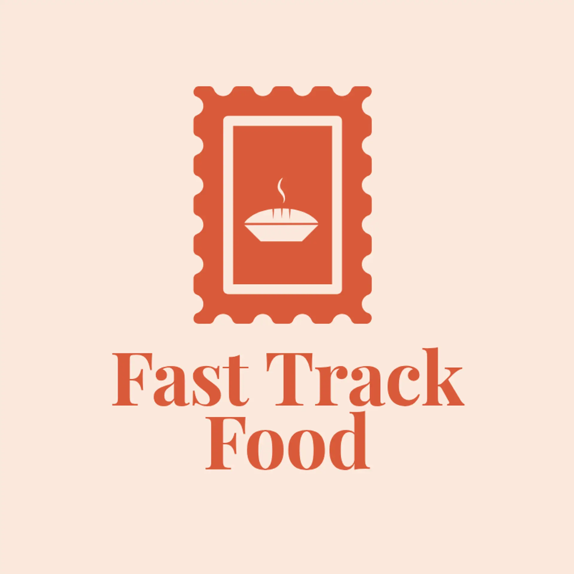 Swift Slice logo for fast food restaurant