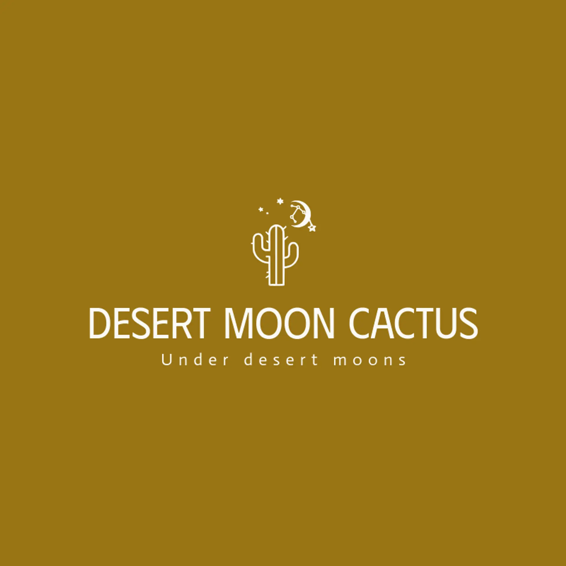 Desert Moon Cactus logo for cactus