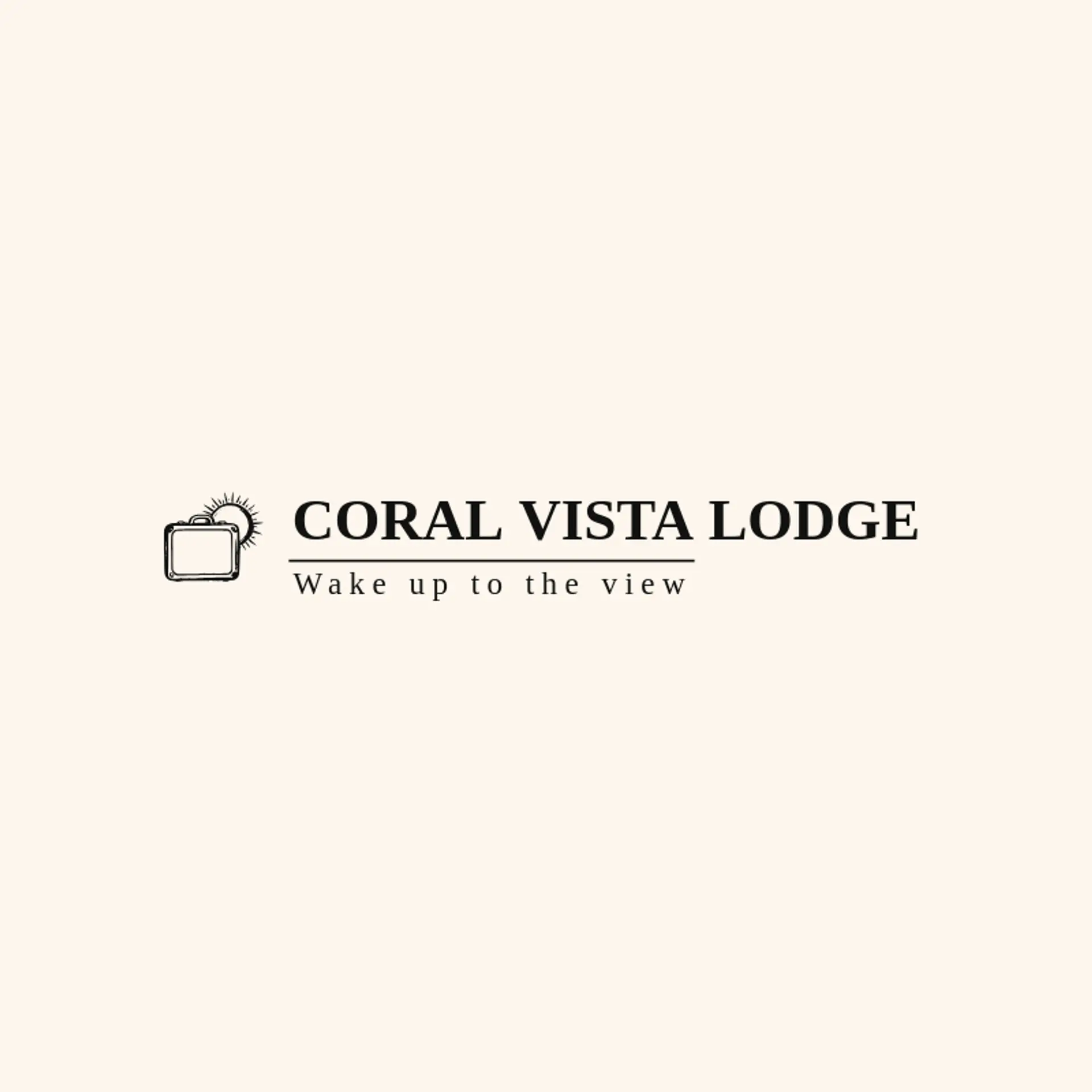 Coral Vista Lodge logo for hospitality
