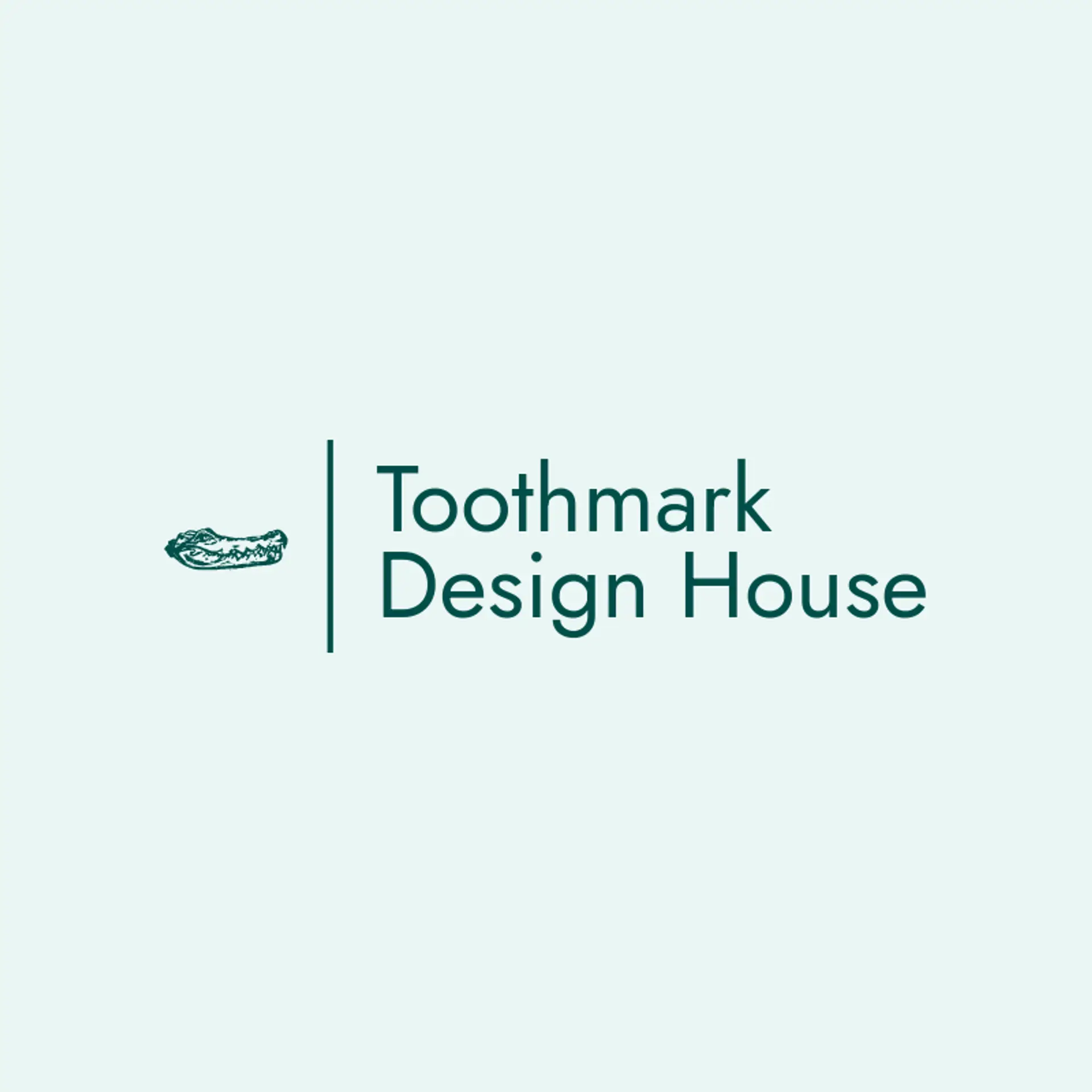 Toothmark Design House logo for crocodile