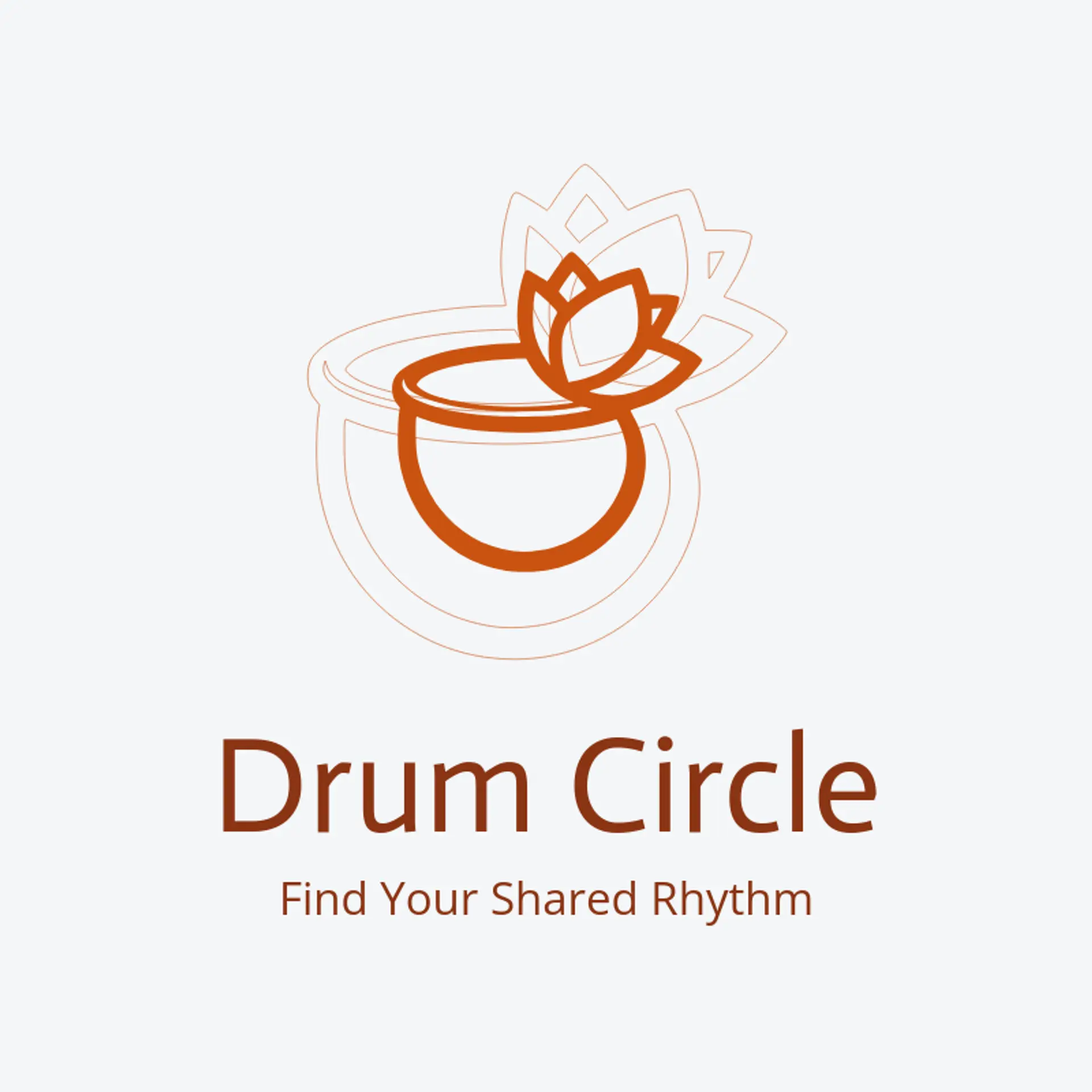 Drum Circle logo for desi