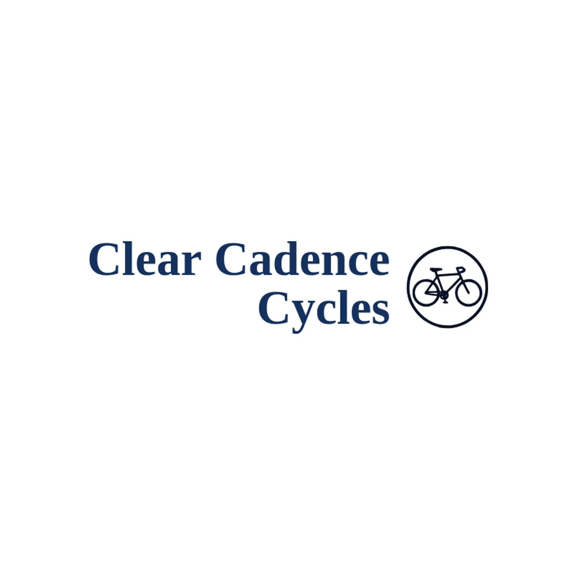 Clear Cadence Cycles logo for cycling