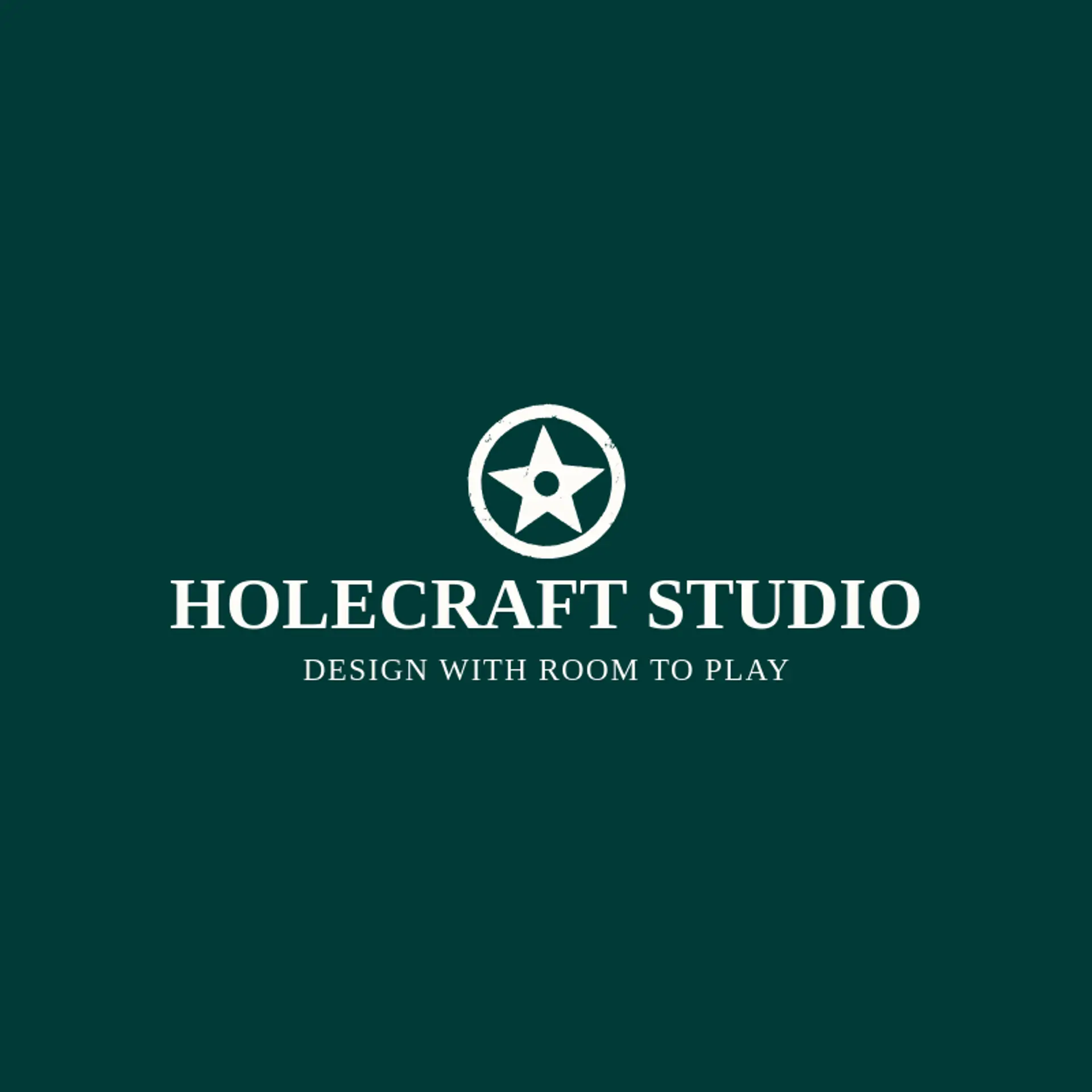 Holecraft Studio logo for hole