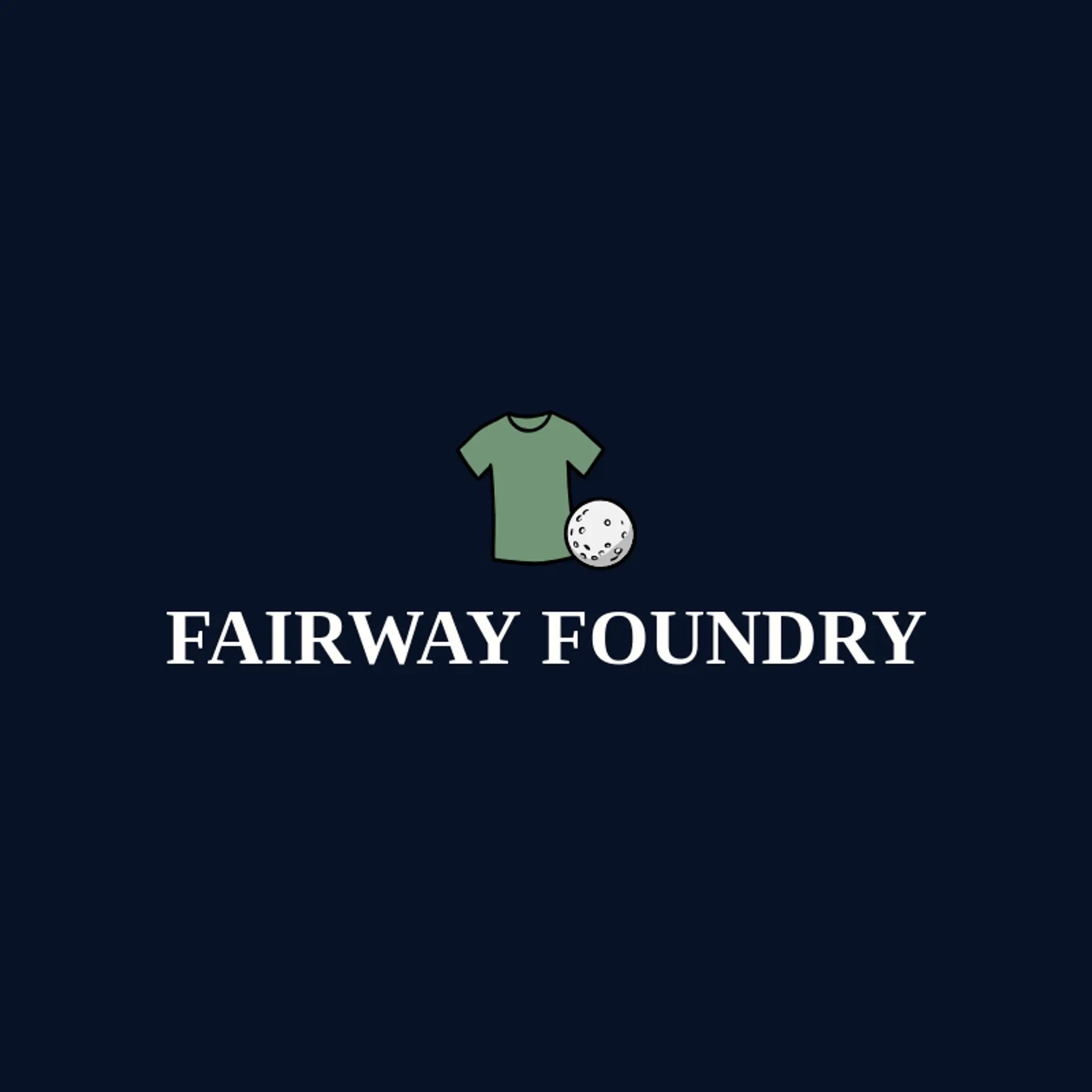 Fairway Foundry logo for golf ball