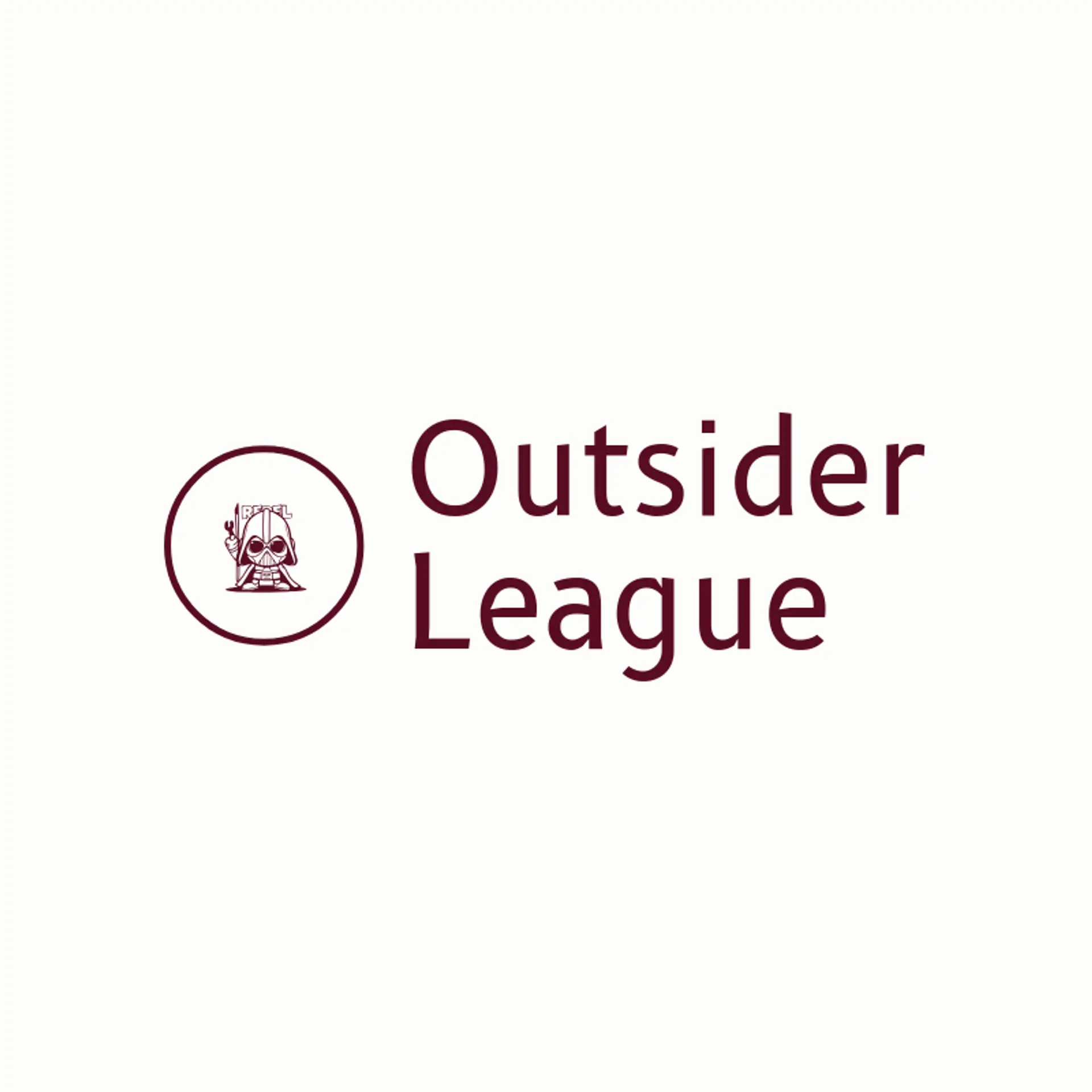 Outsider League logo for rebel