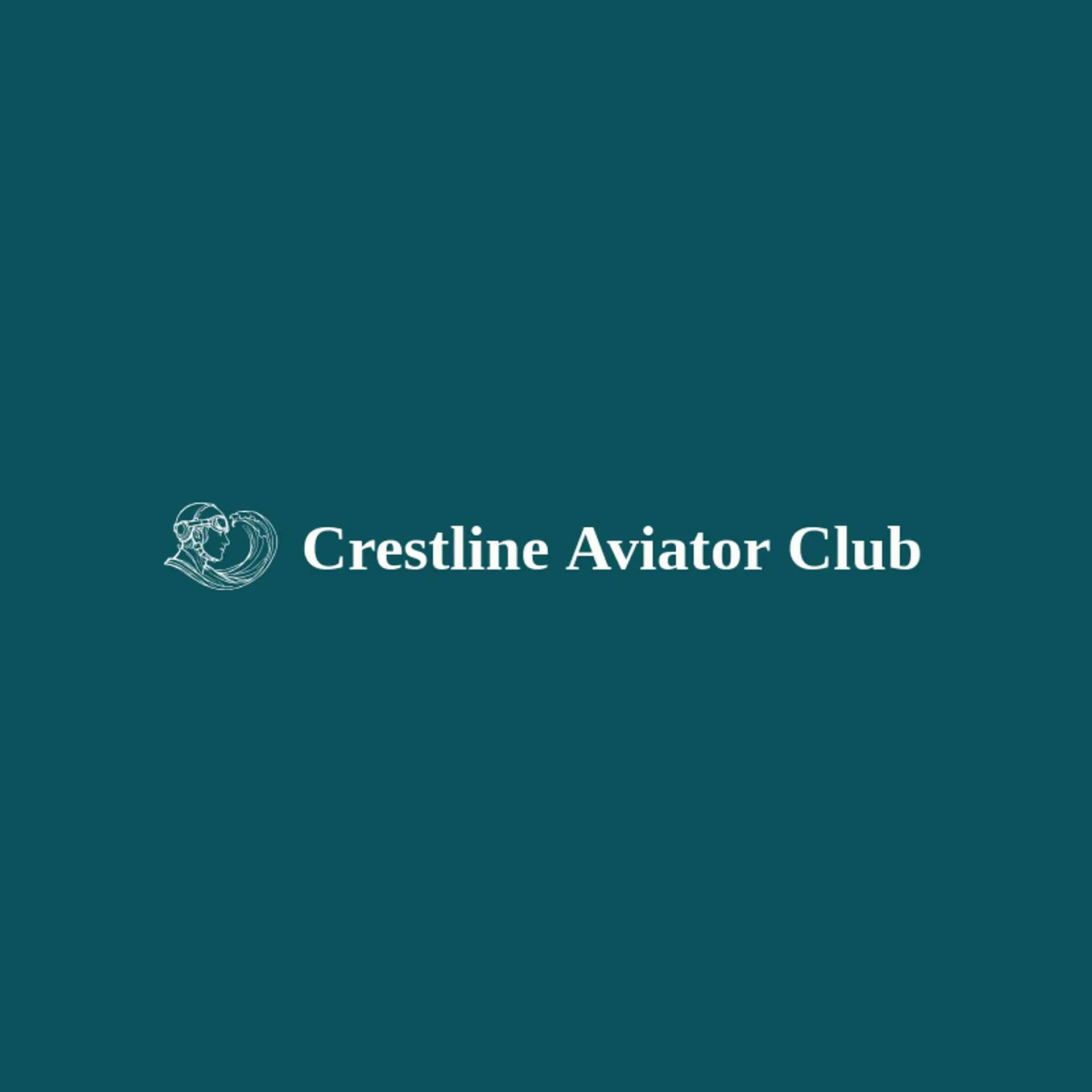 Crestline Aviator Club logo for aviator