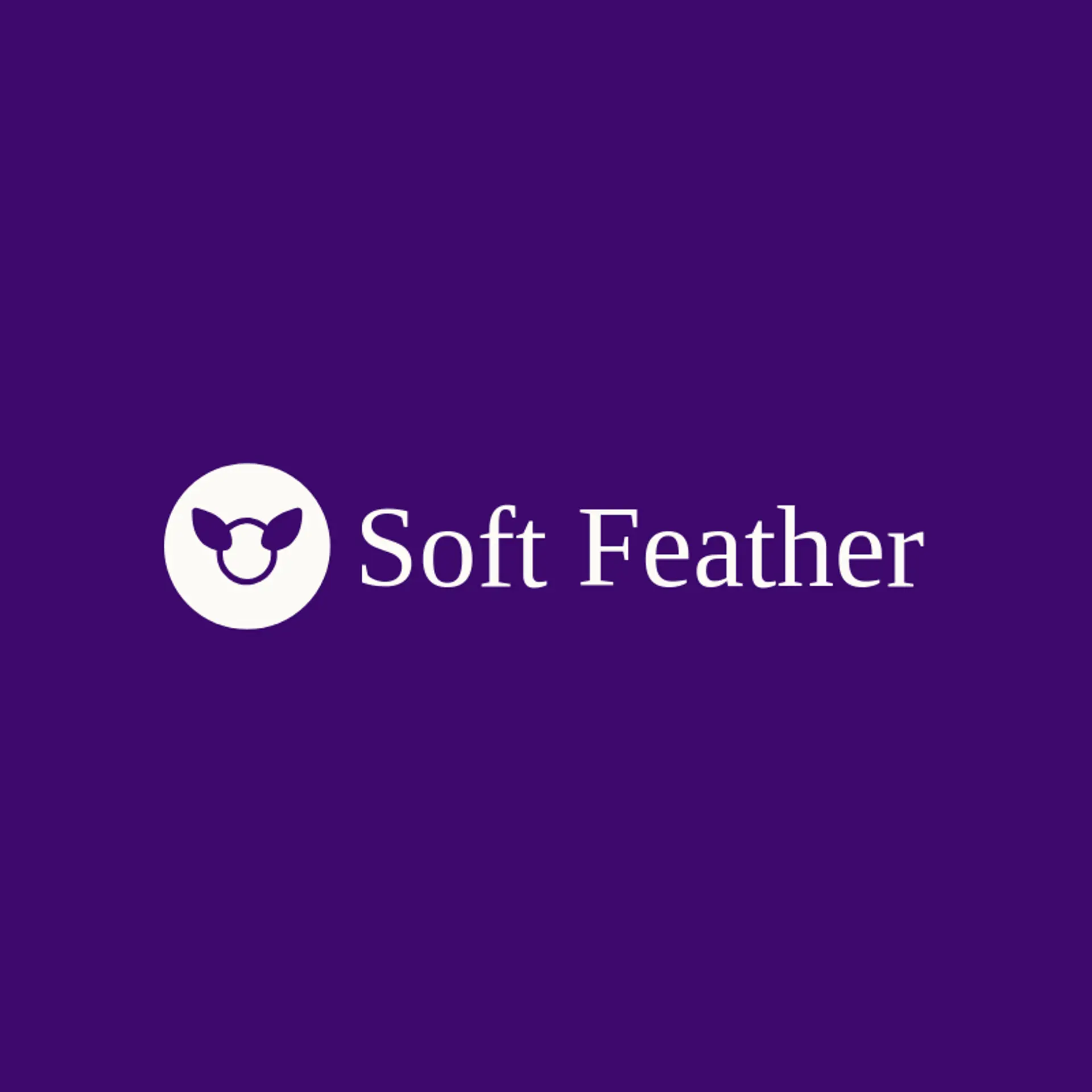 Soft Feather logo for finch