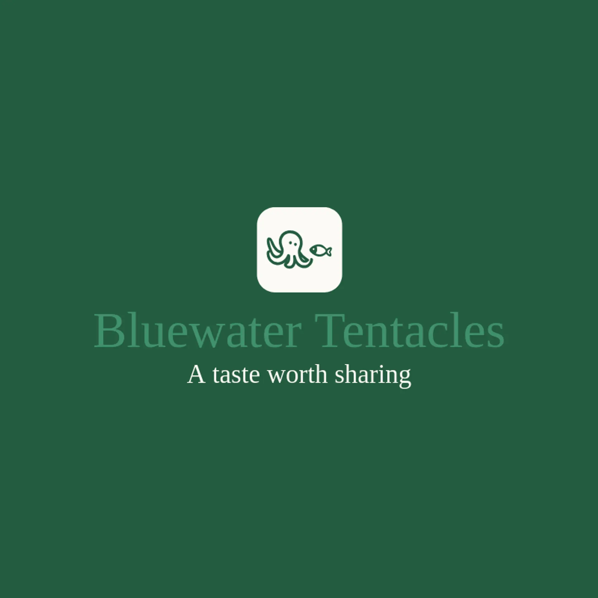 Bluewater Tentacles logo for squid