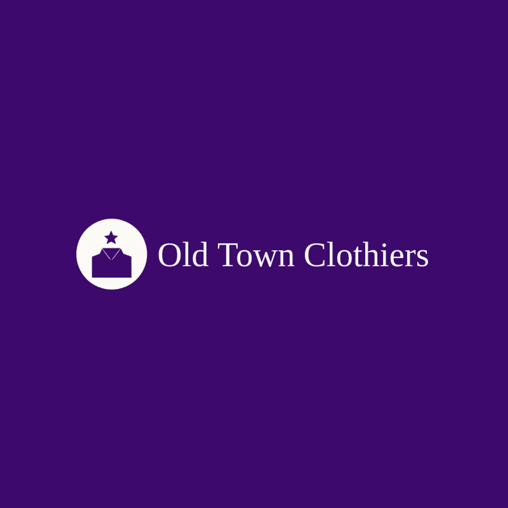 Old Town Clothiers logo for mens fashion