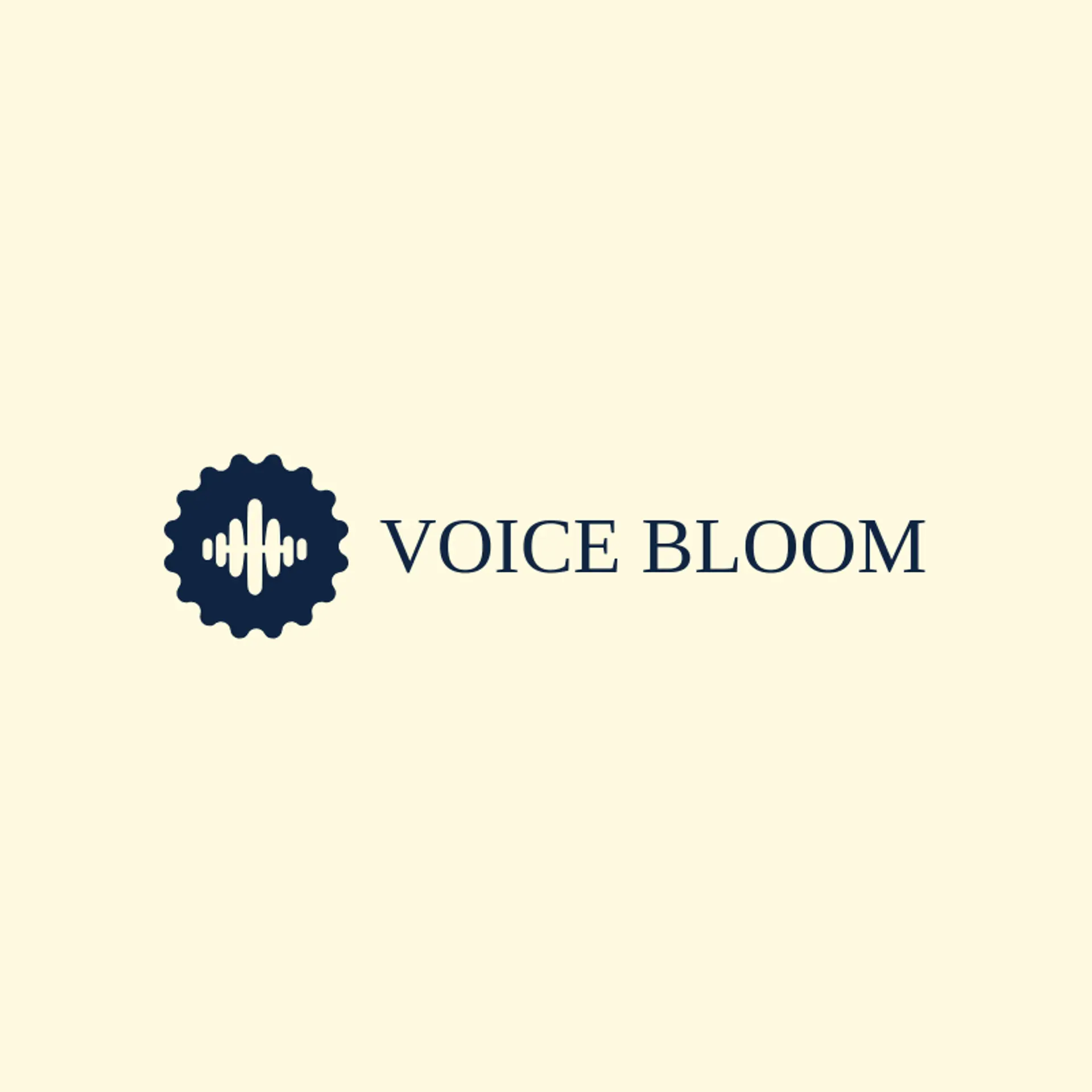 Voice Bloom logo for call