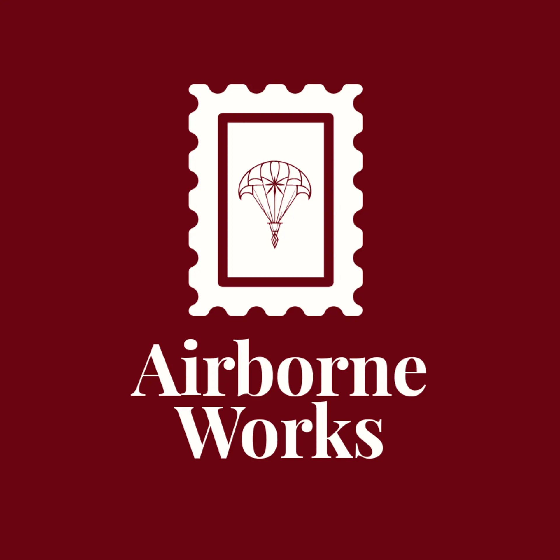 Airborne Works logo for aero