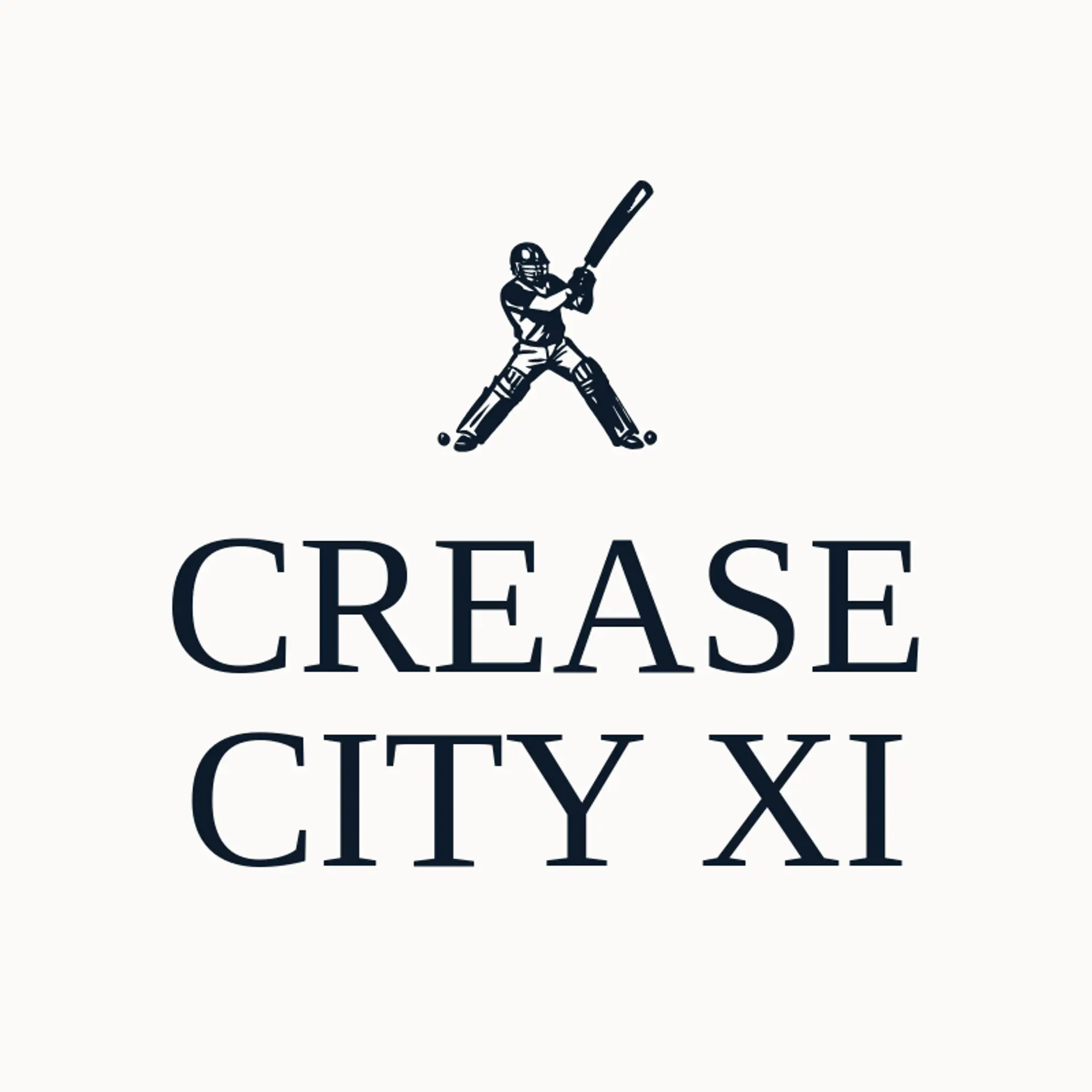 Crease City XI logo for cricket team